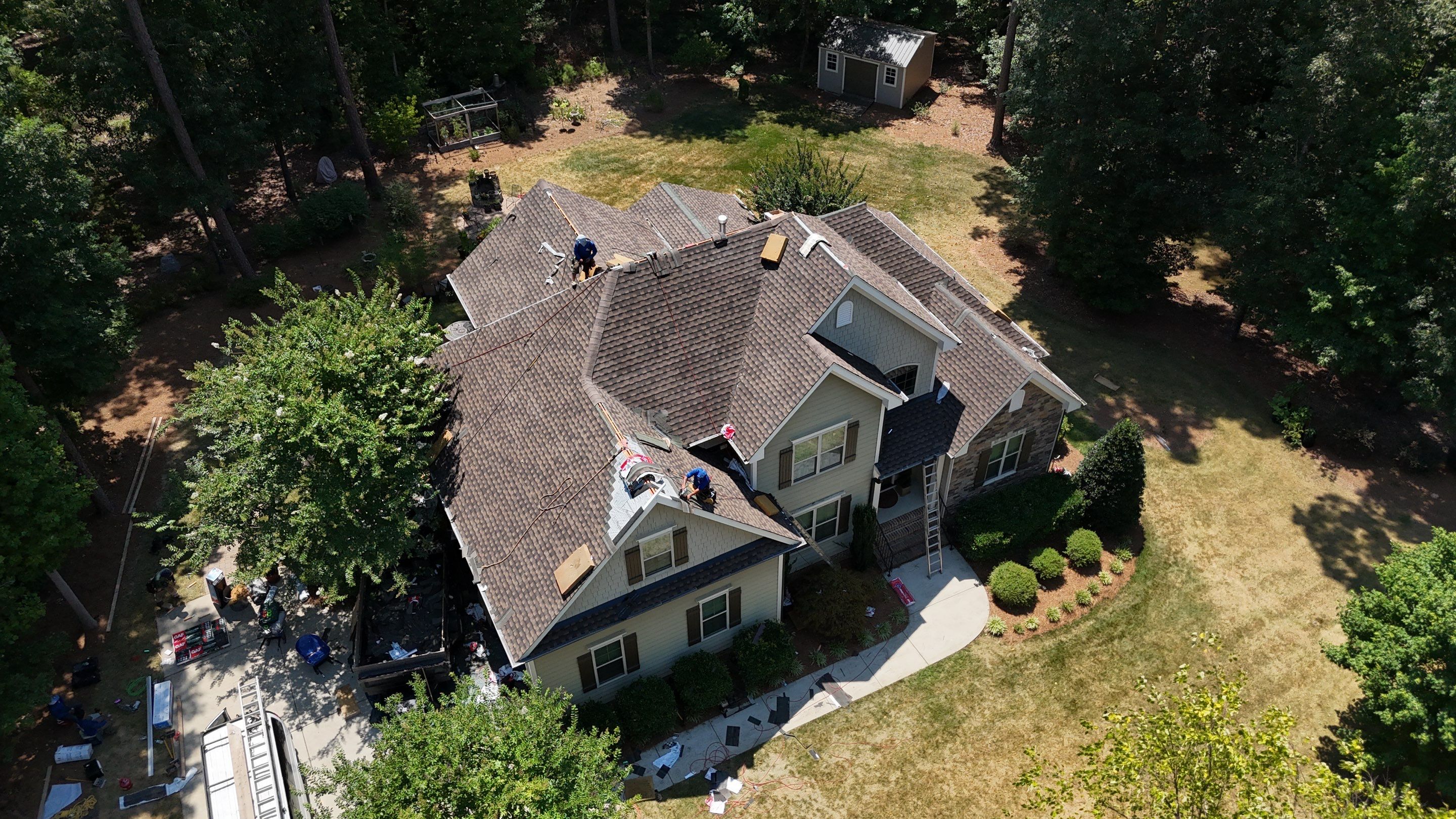Roof Replacement - GAF Timberline Ultra HDZ Barkwood by Pro Performance Roofing