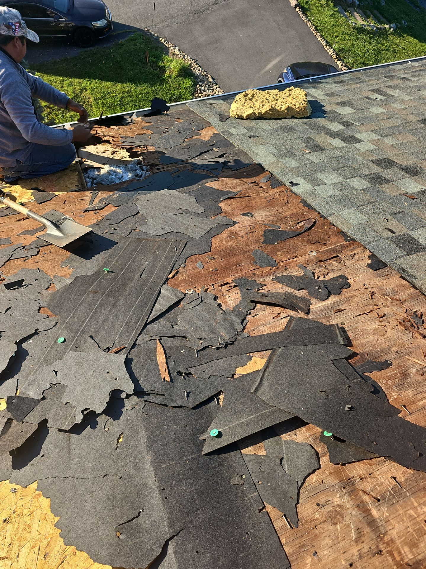 Roof Replacement - Colonial Slate  by Winchester Roofing