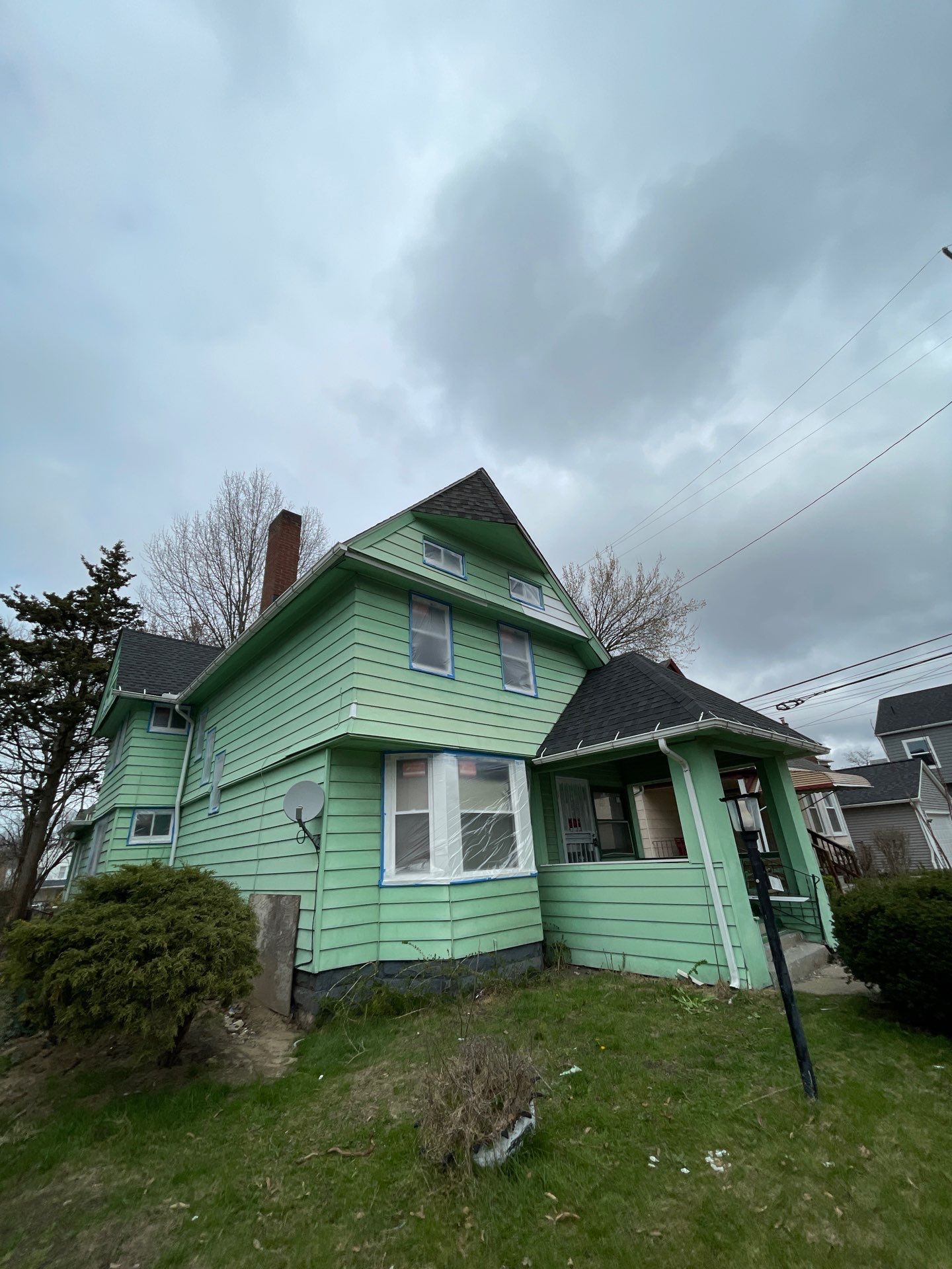 Exterior Painting using Benjamin Moore Element Guard by Callaway Contracting LLC