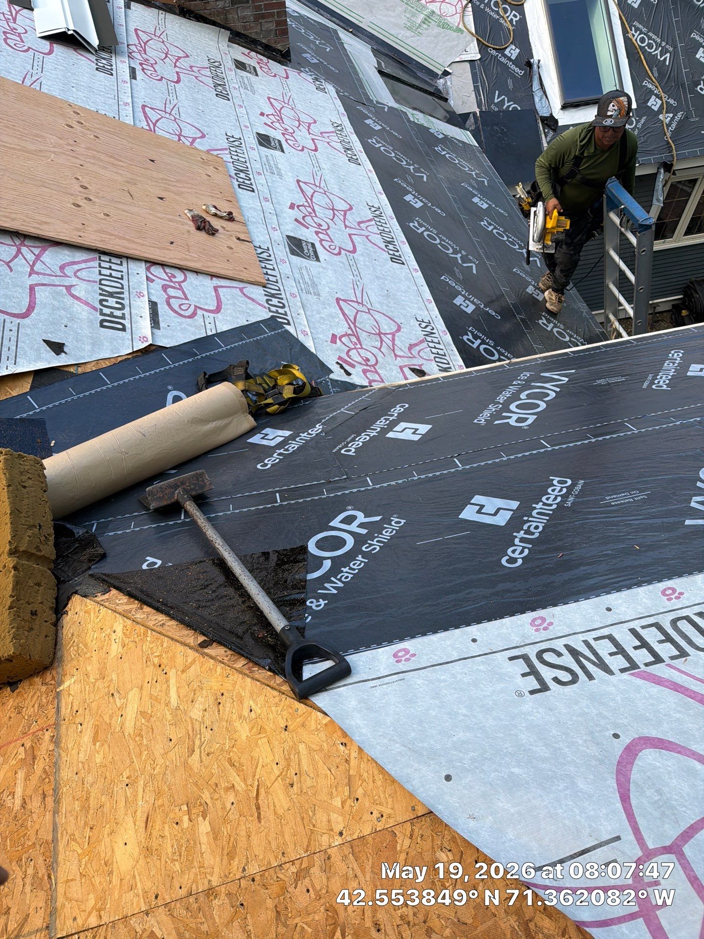Roof Replacement + Metal Valleys + Snow Belt + Skylights — Carlisle, MA by Mighty Dog Roofing of Greater Middlesex County