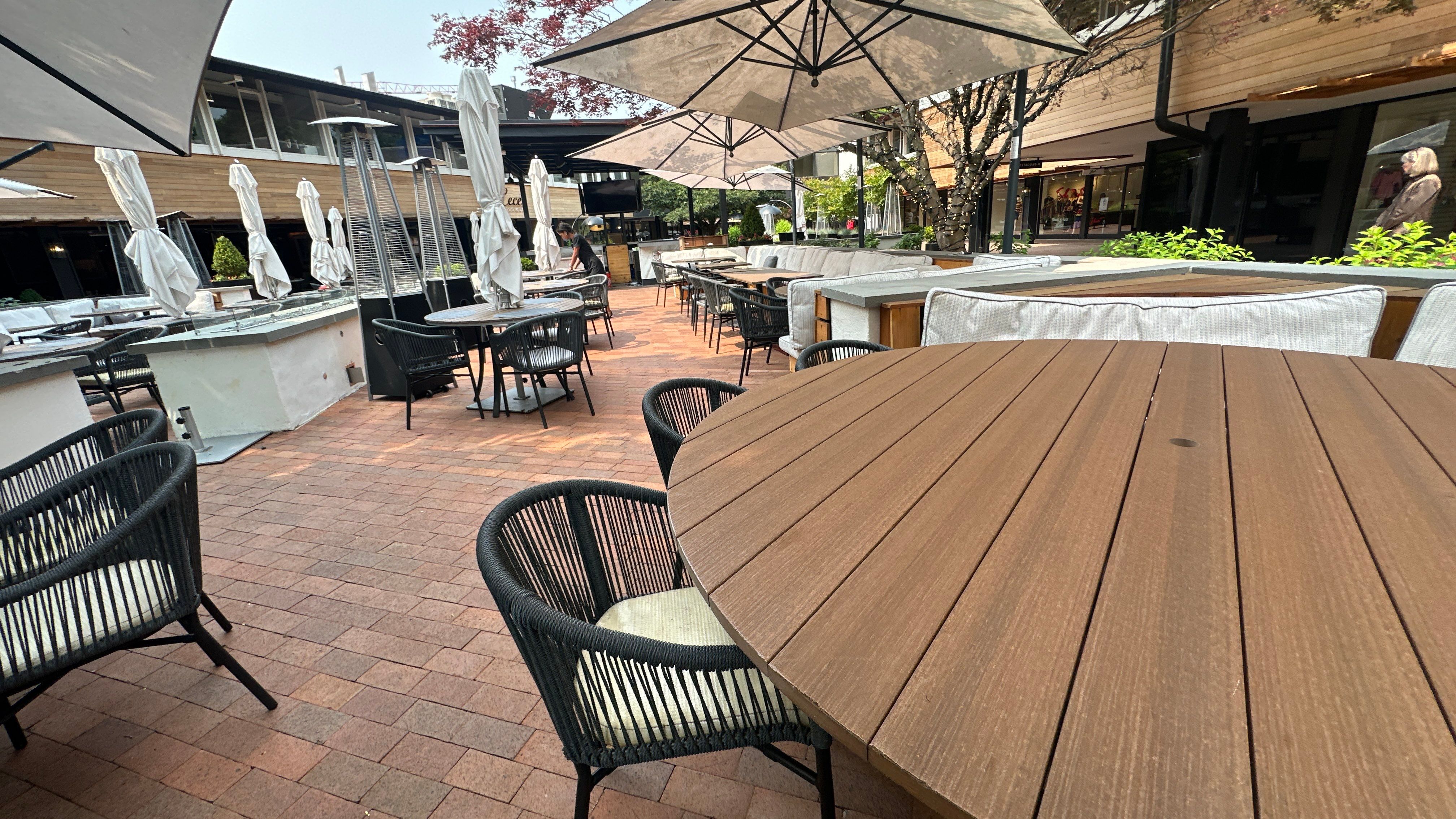 Commercial Brick Courtyard and Patio Pressure Washing in Baltimore by Baltimore Pressure Washers Inc.