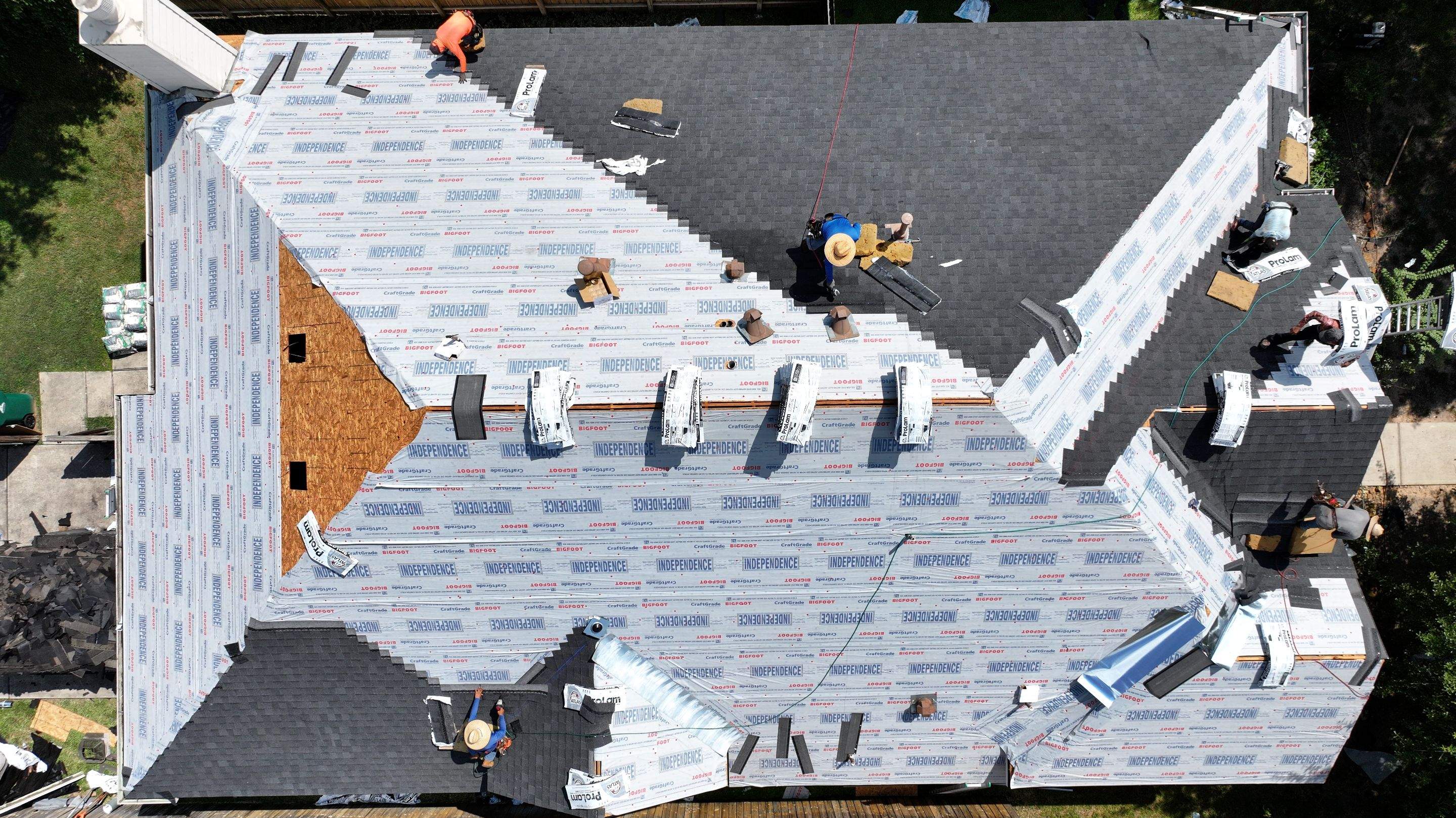 Complete Roof Replacement — The Woodlands, TX by PL Roofing & SB Roofing, LLC.