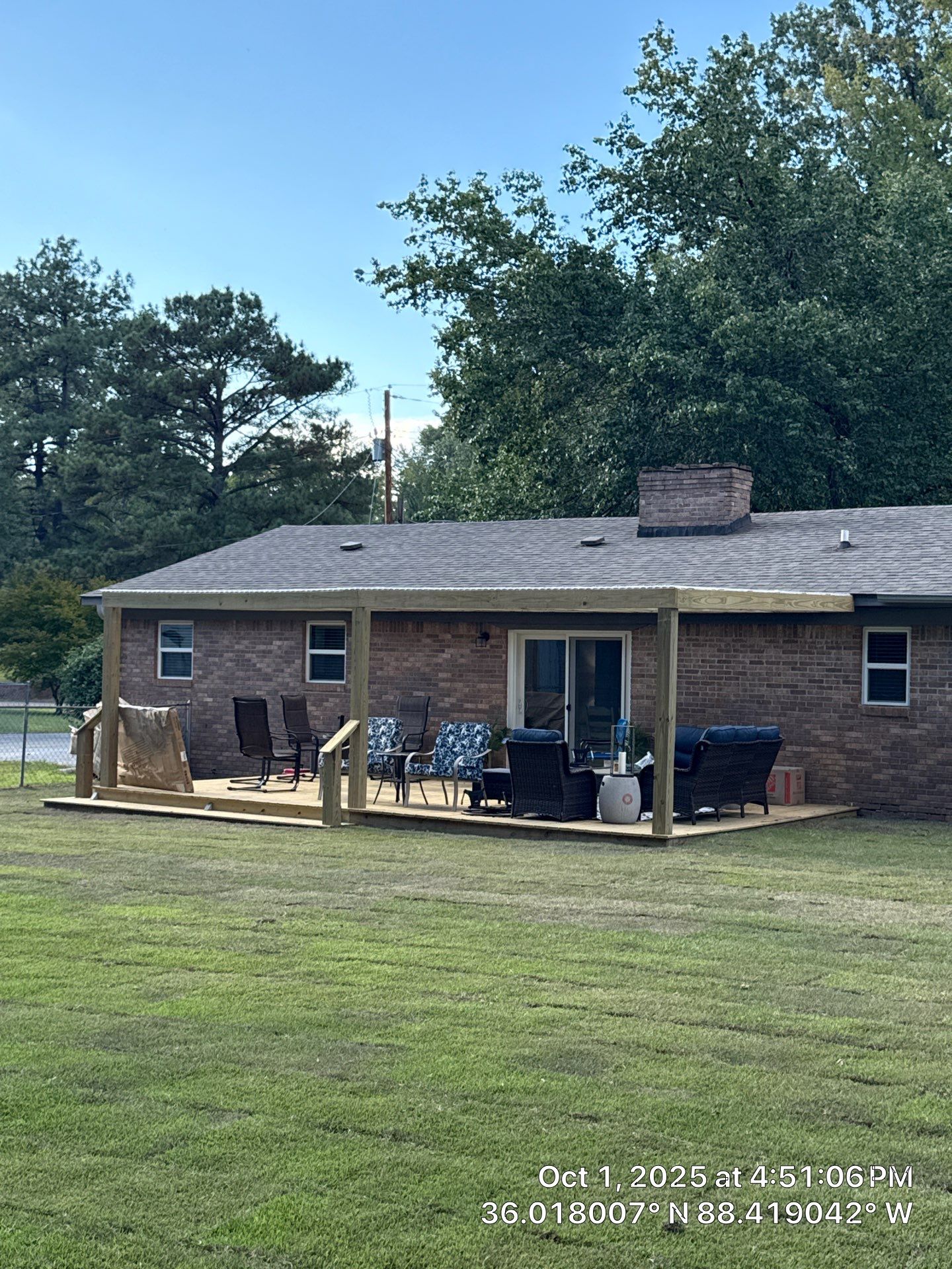 Front Entry Enhancements and a Back Deck Upgrade by Elite Proscapes LLC