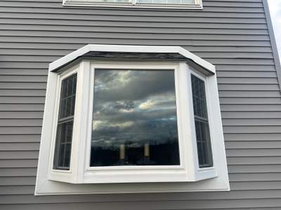 Exterior & Window Installation using CertainTeed Mainstreet & ViWinTech Windows