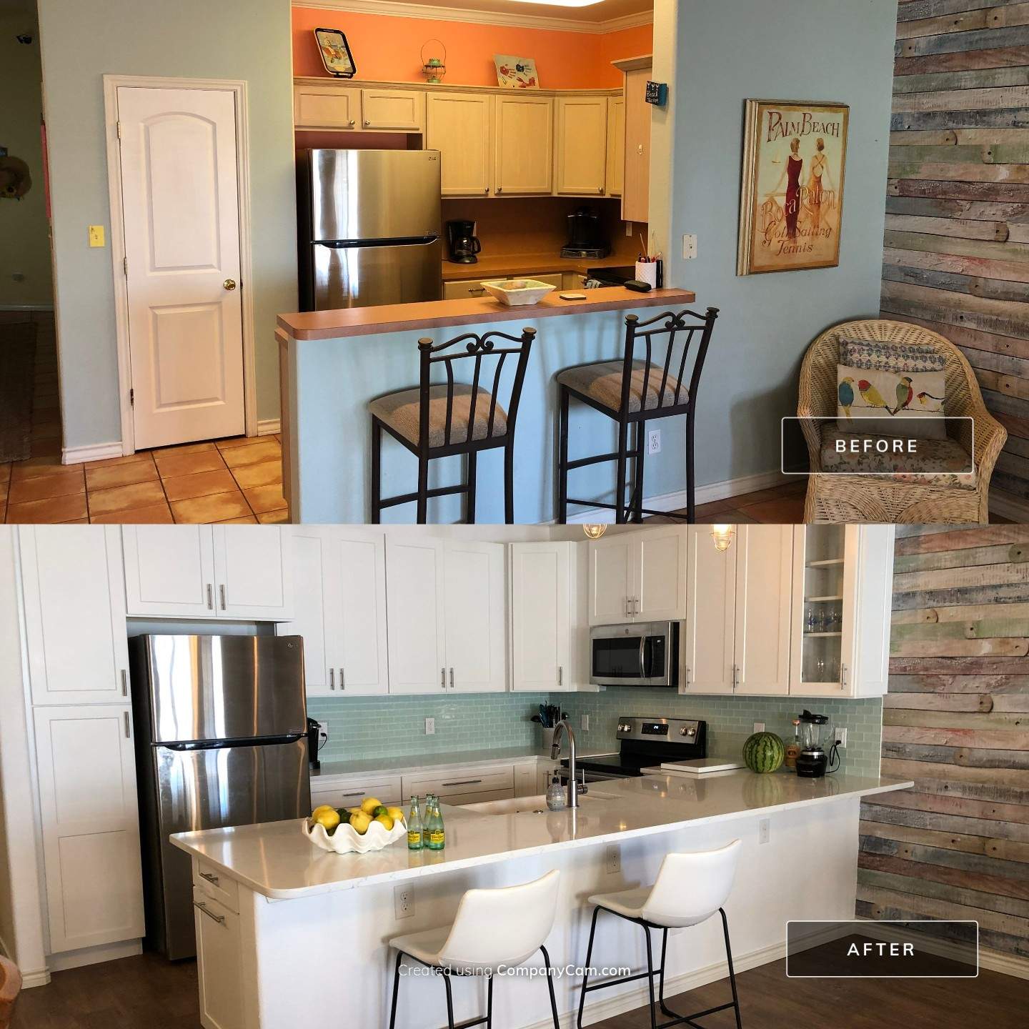 Small Kitchen Remodel in Thousand Oaks San Antonio | Light, Beach-Inspired Transformation by Legacy Bath and Kitchen
