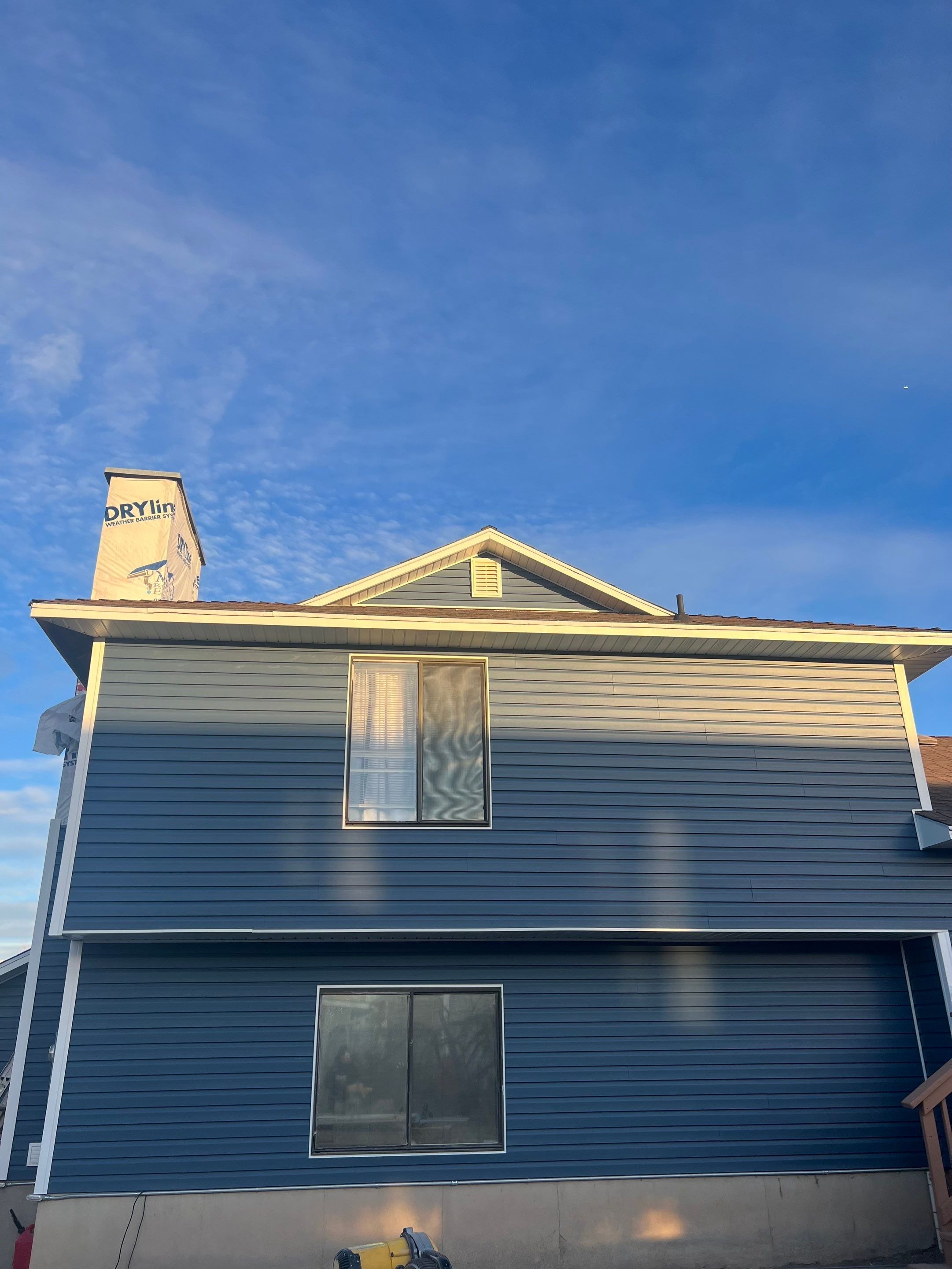 Project in West Jordan by Master Rain Gutters.