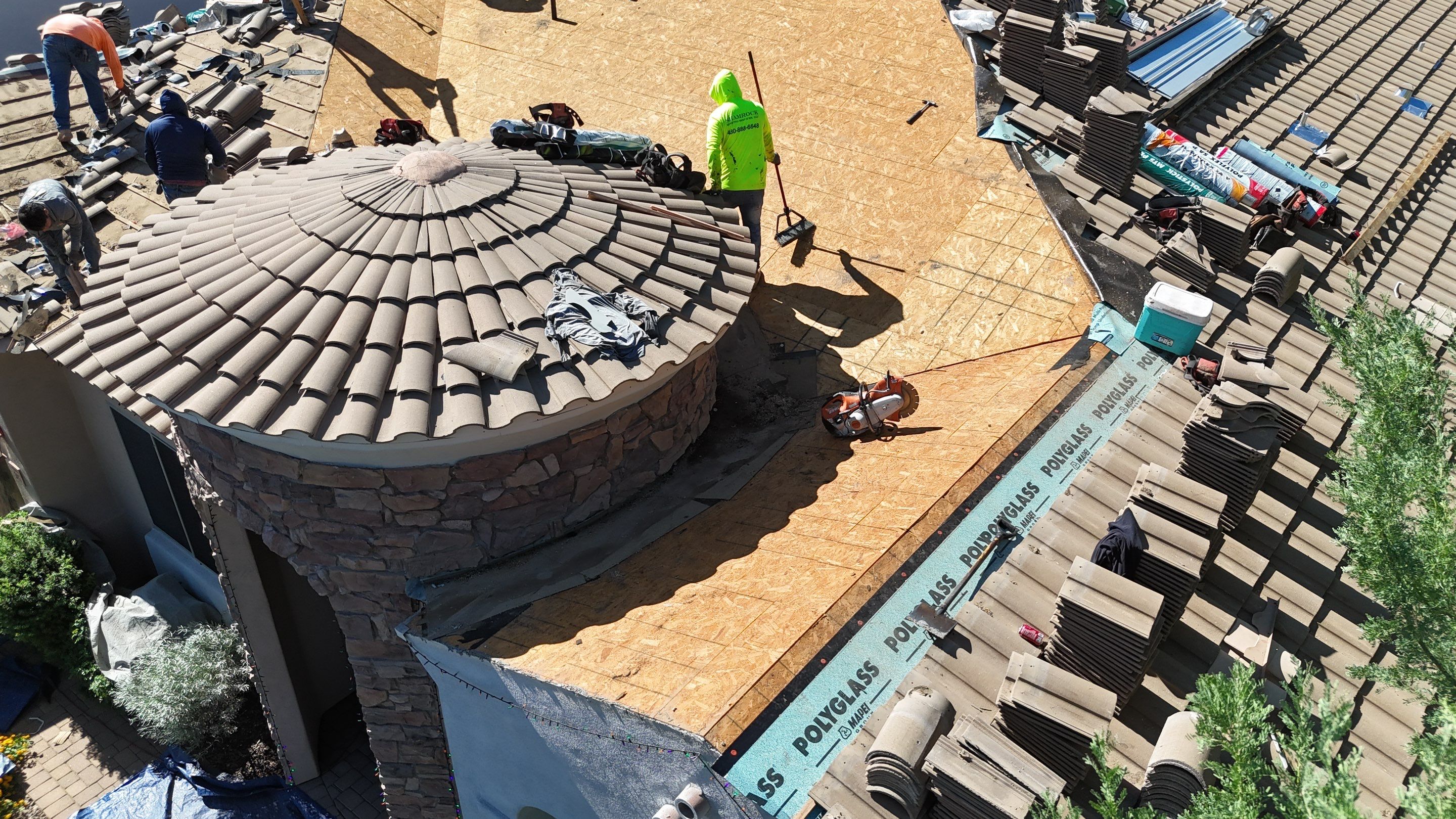 Project in Phoenix, AZ by Saint Roofing