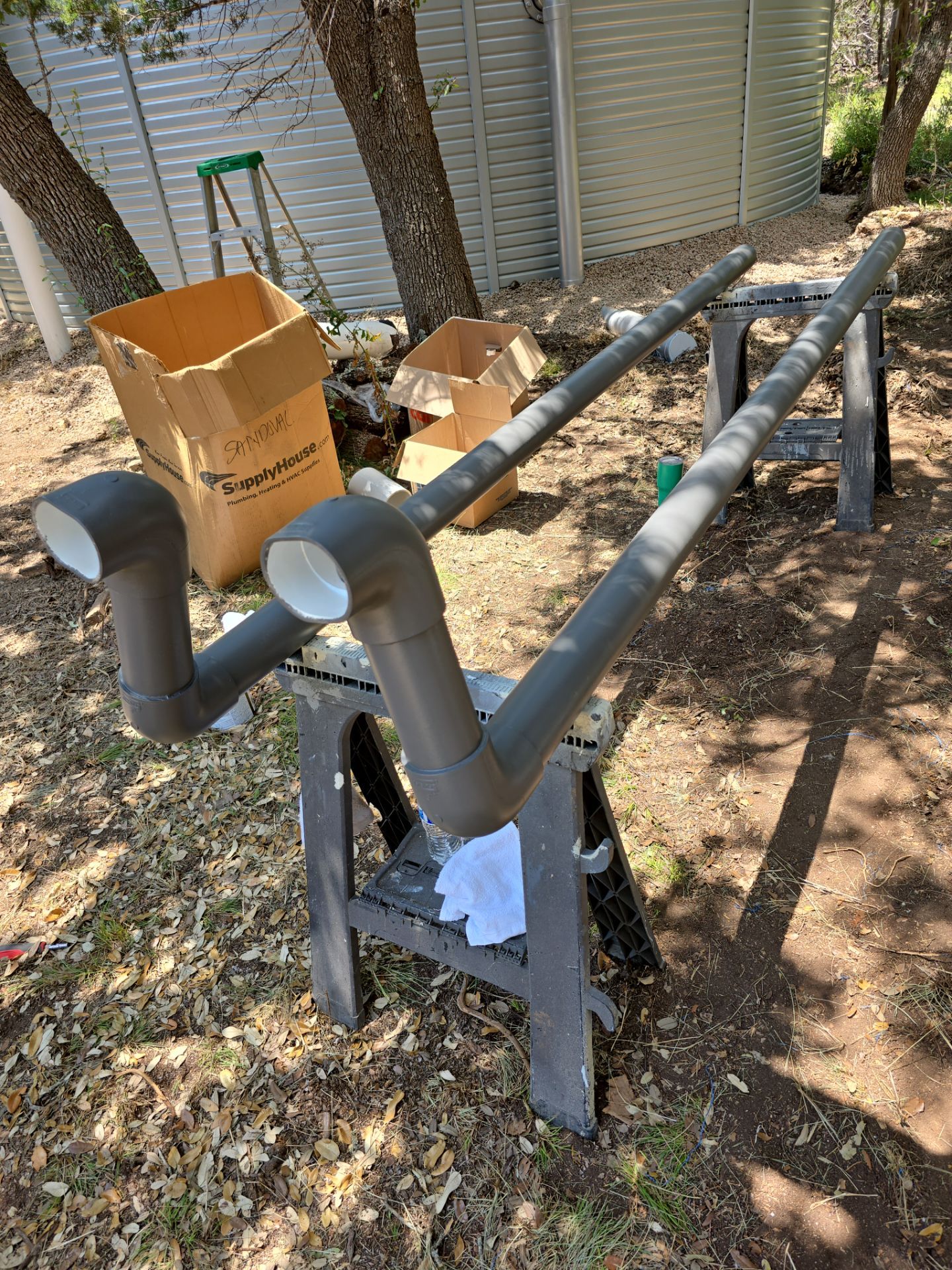 20,000gal tank in Blanco by Cqure Water