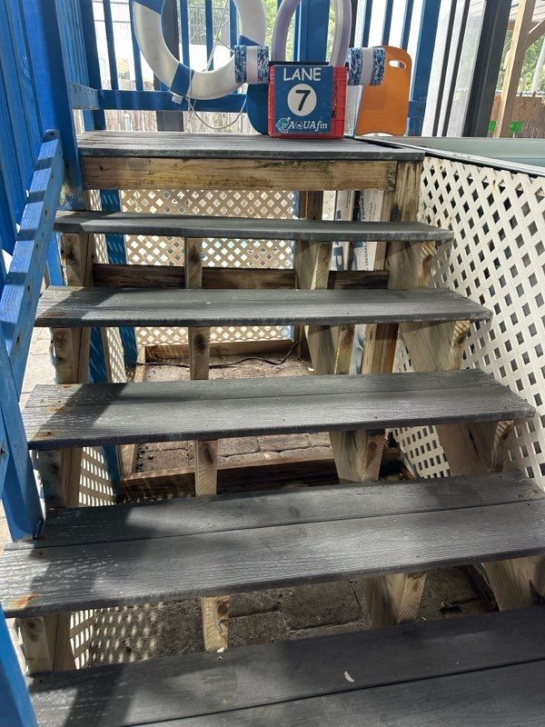 New Steps At The Swim School by Axtra Hand