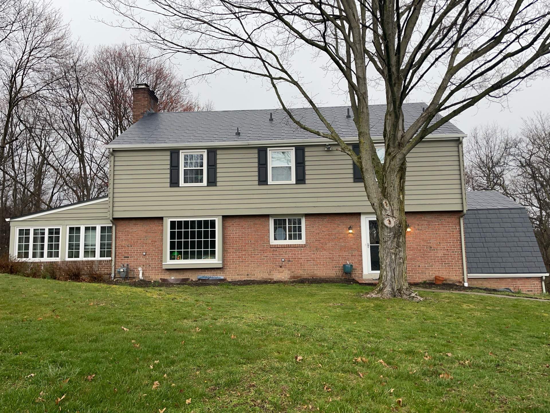 James Hardie Transformation of a Majestic Sewickley Heights Home by Ideal Siding Pittsburgh