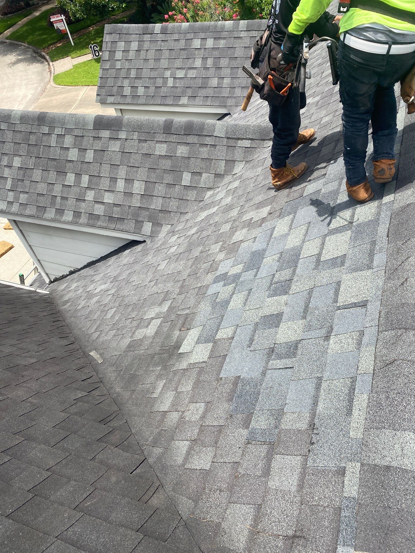 Residential Roofing Repair using Owen's Corning Duration (Lifetime) Shingles by Roof Repair Company