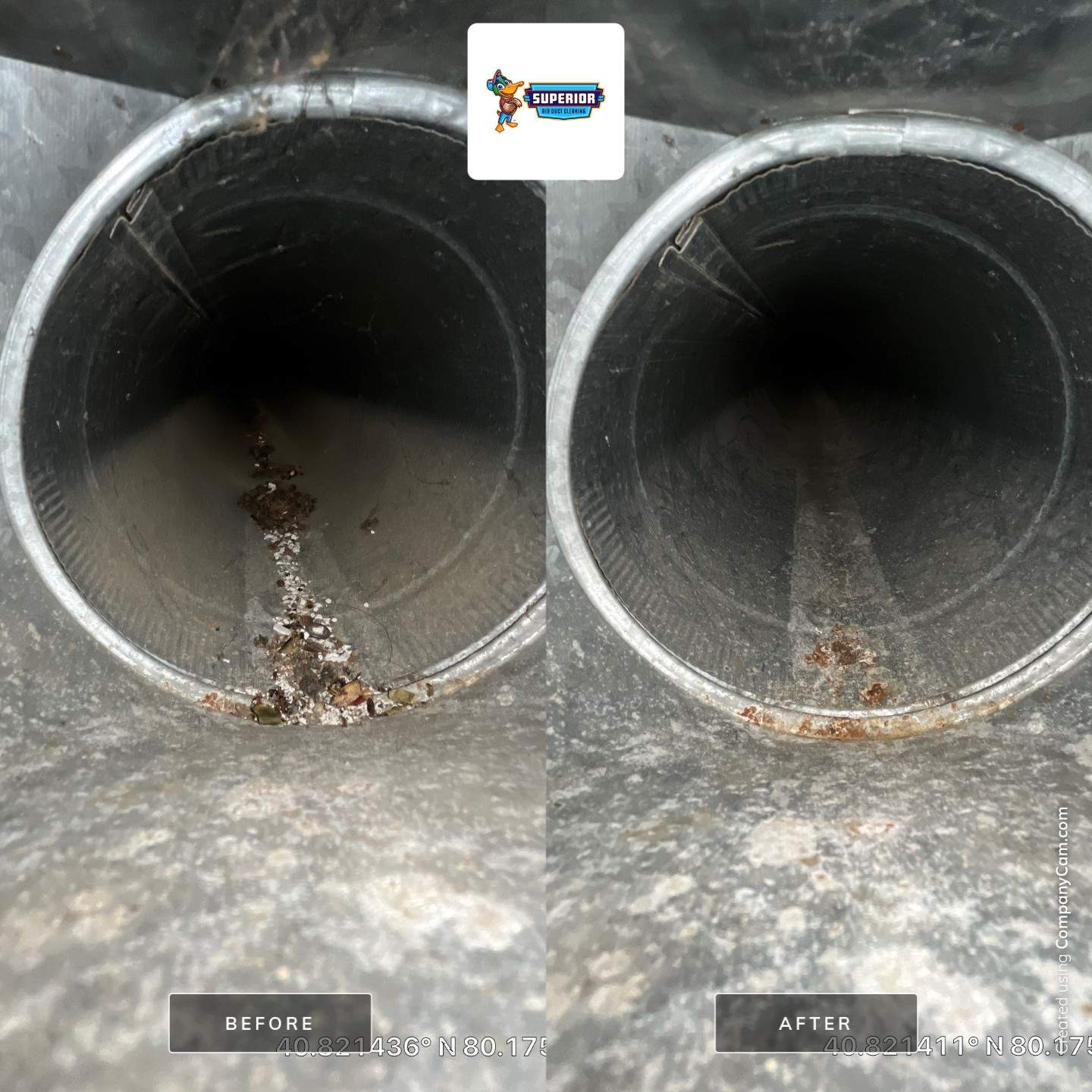 Air Duct Cleaning With a Vacuum Truck in Fombell, PA by Superior Air Duct Cleaning
