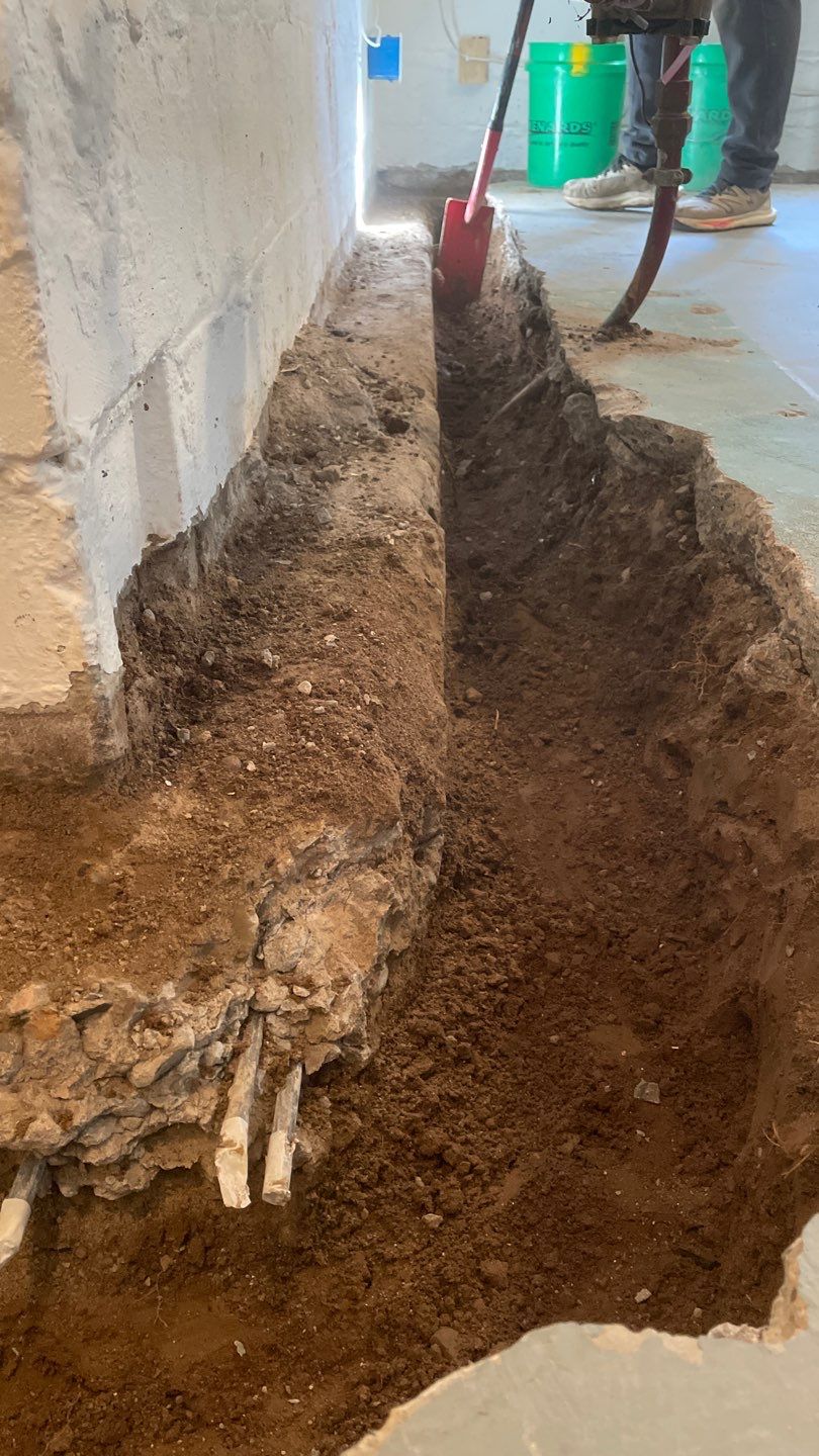 Basement Waterproofing for Kristi & Danny in St. Paul by Waterproofing Northeast