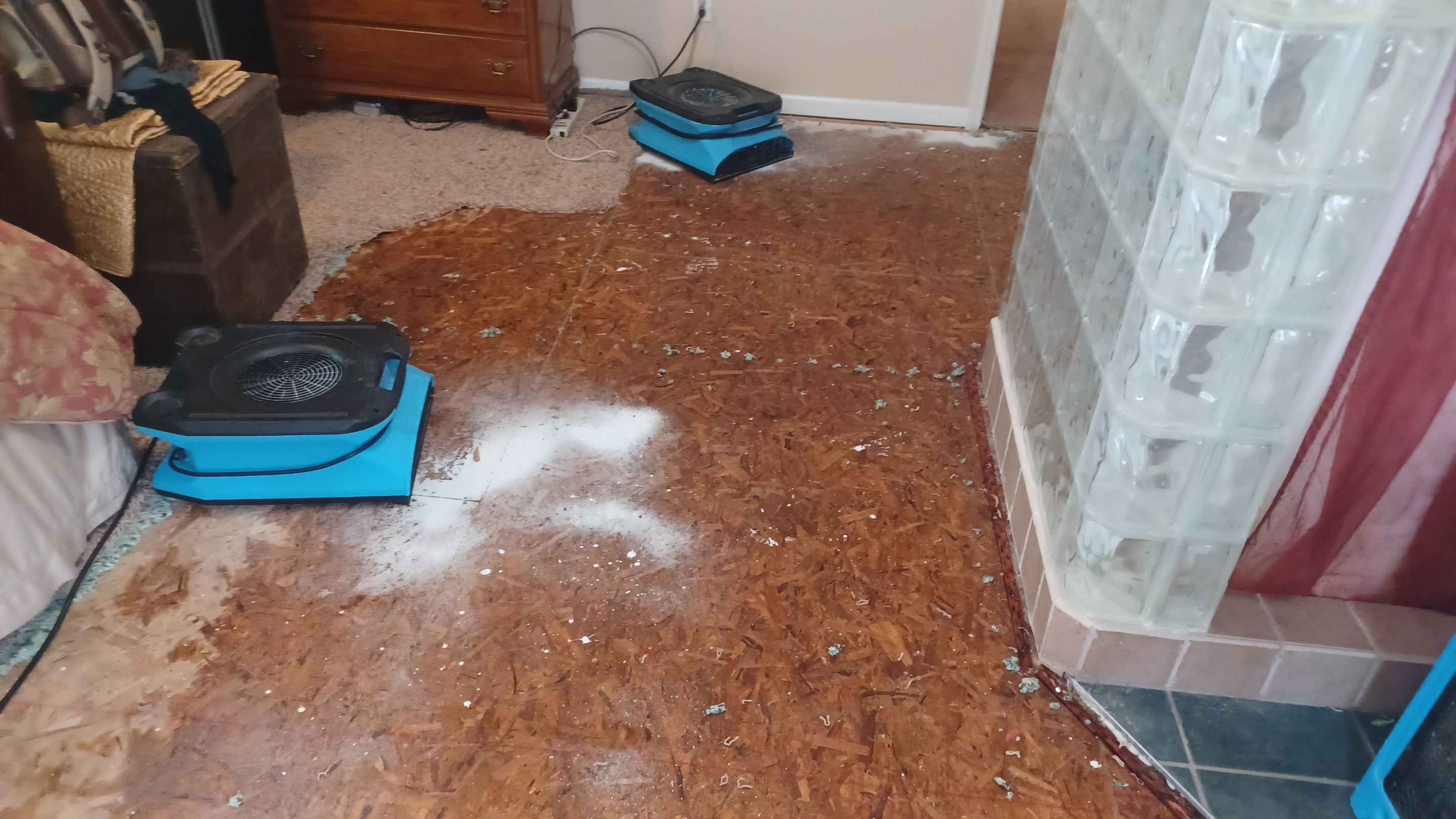 Project in Village of Clarkston by EzDry Water Mitigation & Property Restoration