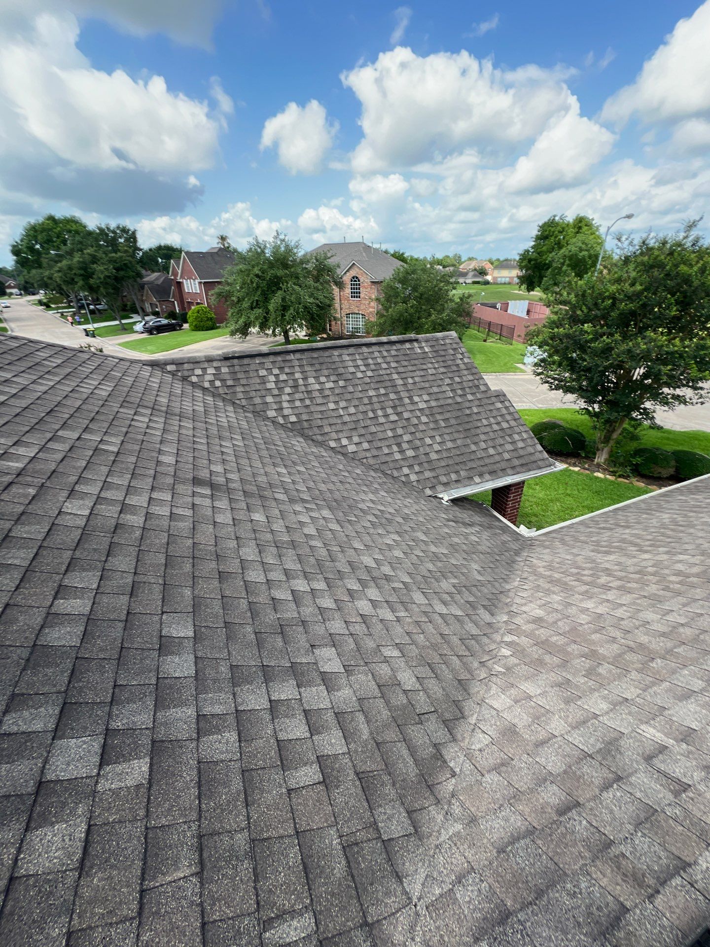 Hail Damage using Owen's Corning Duration (Lifetime) Shingles by Roof Repair Company