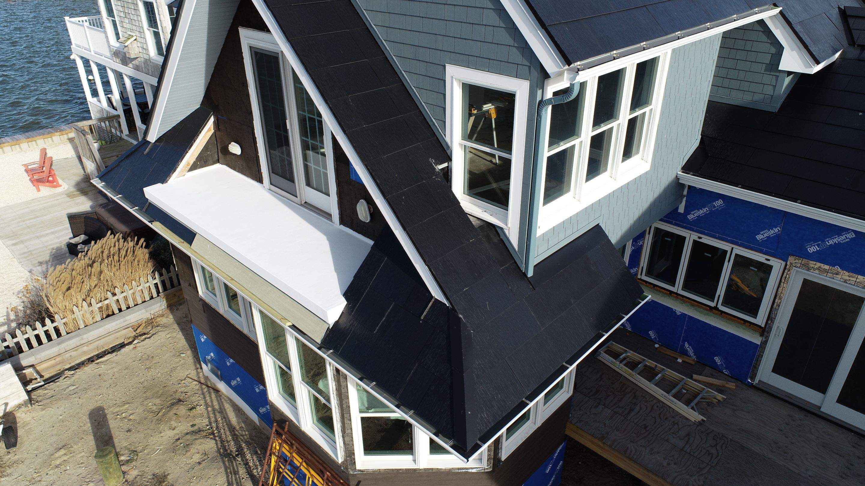 Tesla Solar Roof Long Beach Island New Jersey by American Home Contractors