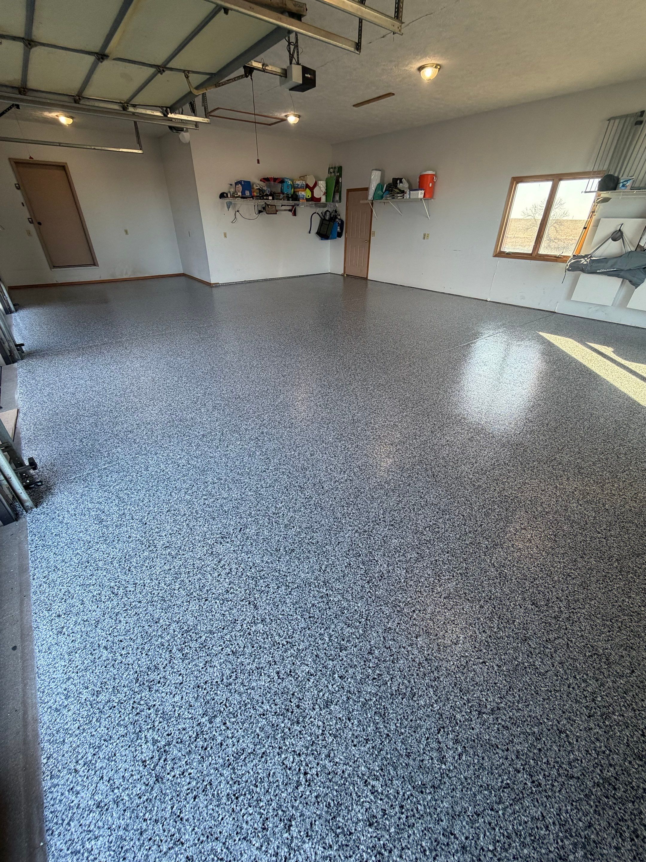 Brashed Gray by Granite Garage Floors