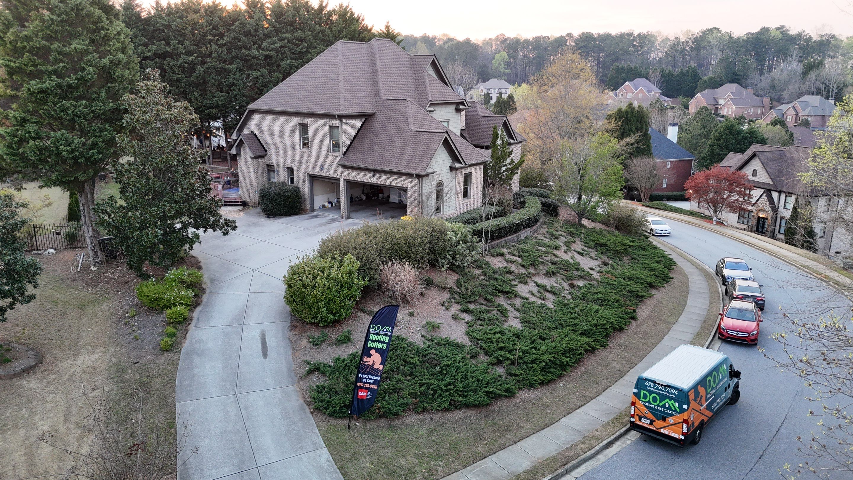 Heathchase Dr Suwanee Roof Replacement   by Dom Roofing & Restoration