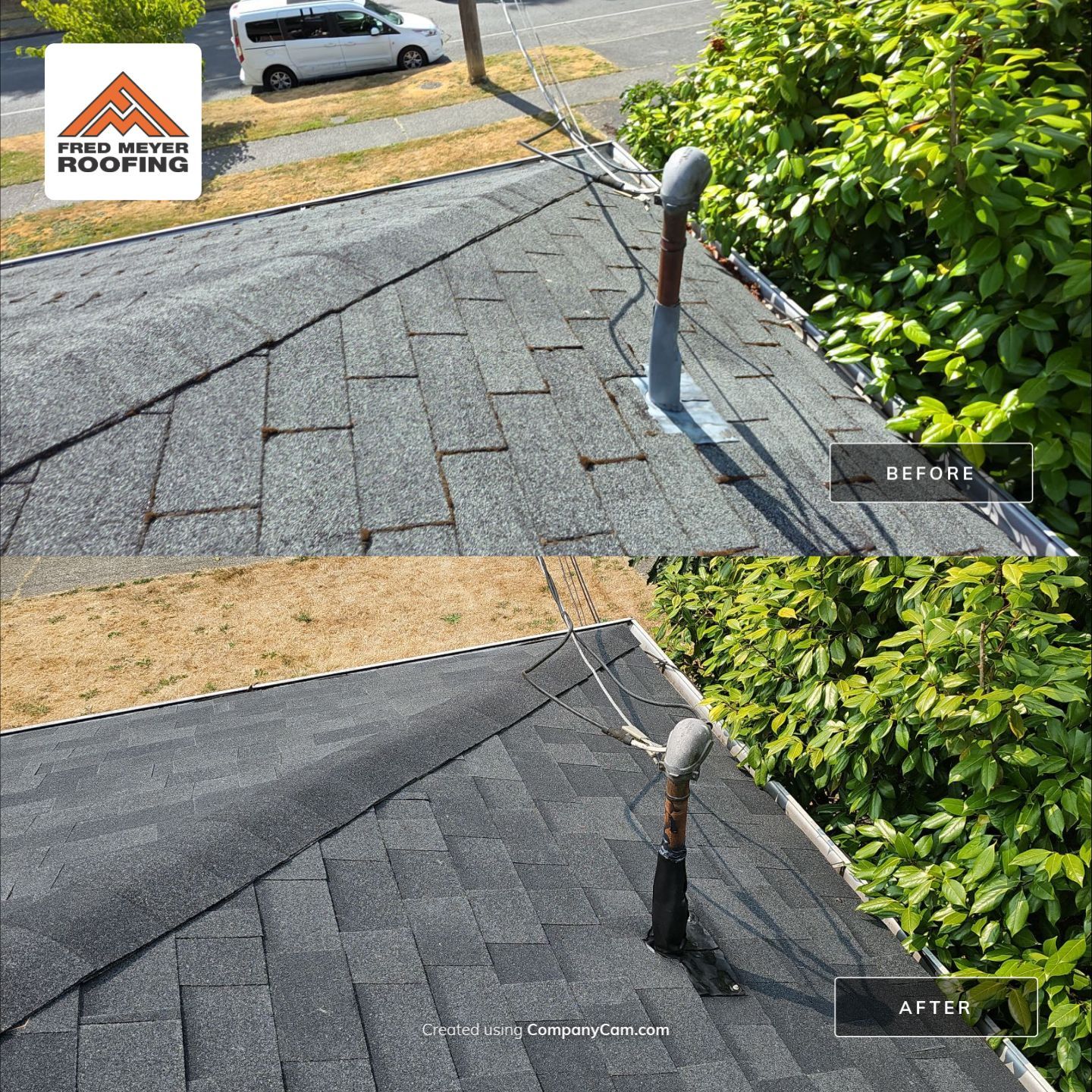 Roofing Project in Seattle by Fred Meyer Roofing