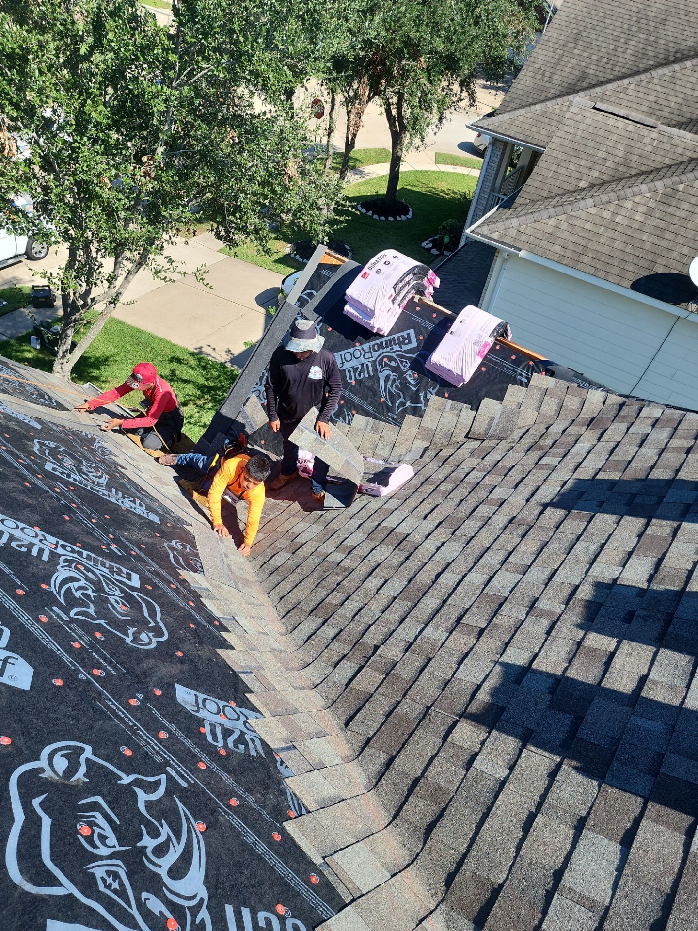 Residential Roofing Installation using Owen's Corning Duration (Lifetime) Shingles by Roof Repair Services LLC