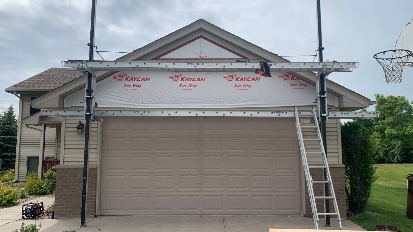 Curb appeal. Milaca Mn by Koska construction llc