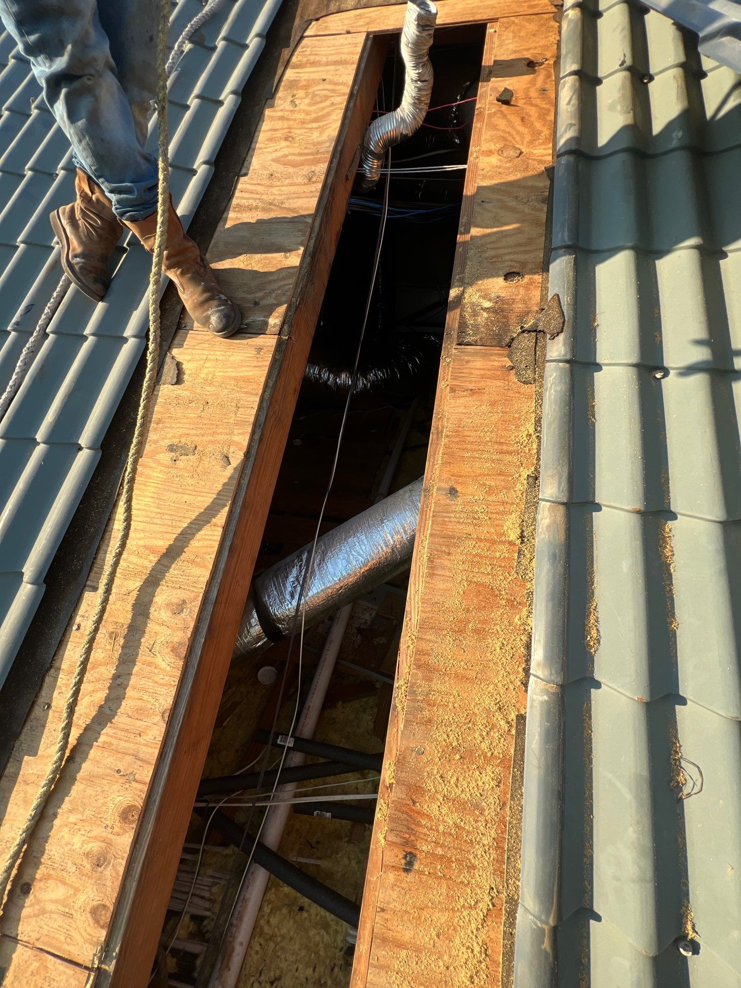 Residential Roofing Repair using Owen's Corning Duration (Lifetime) Shingles by Roof Repair Services LLC