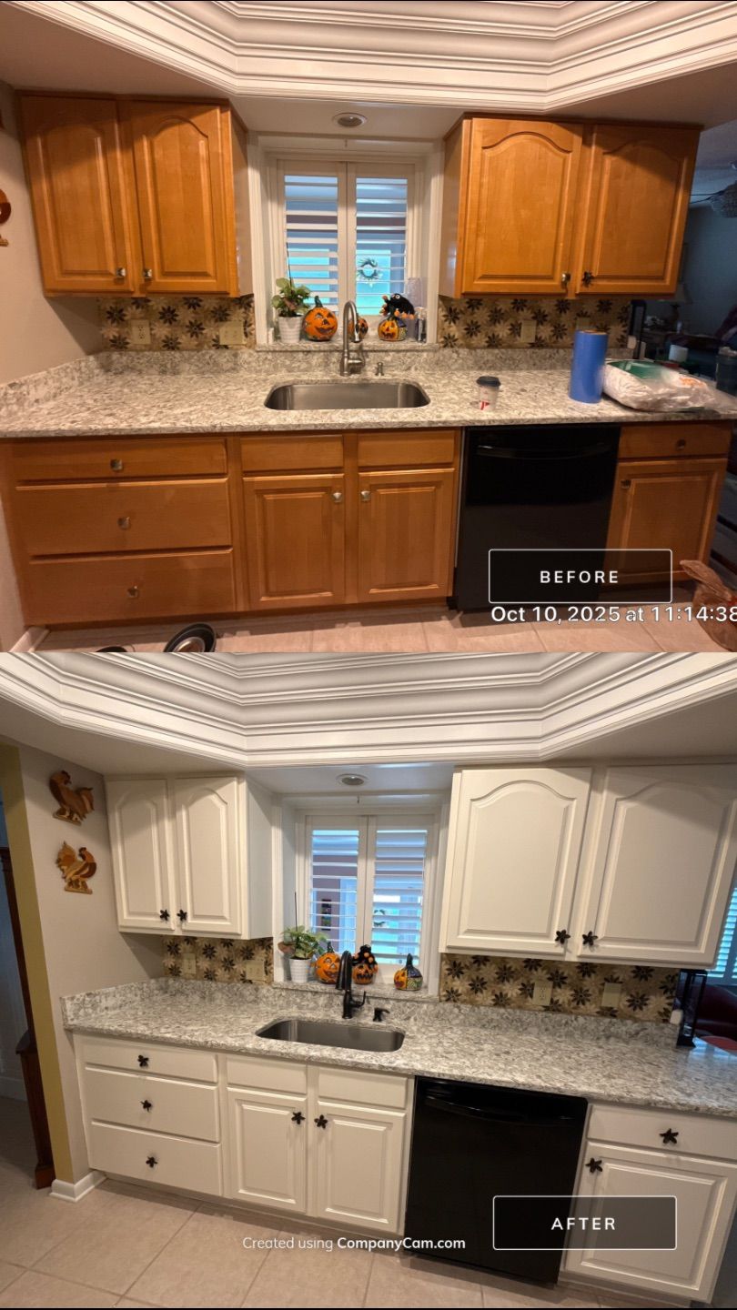 Cabinet Painting by Axtra Hand