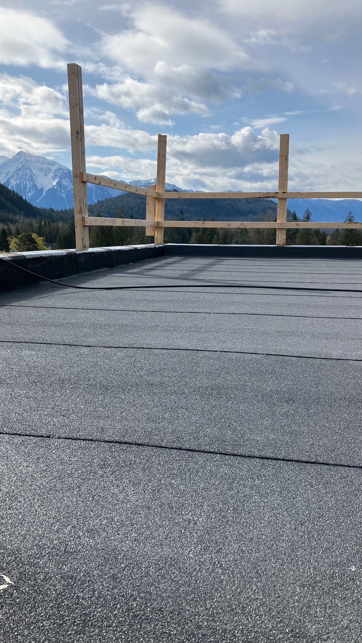 Commercial Roofing Installation using IKO 2ply sbs  by Top Notch Roofing Inc
