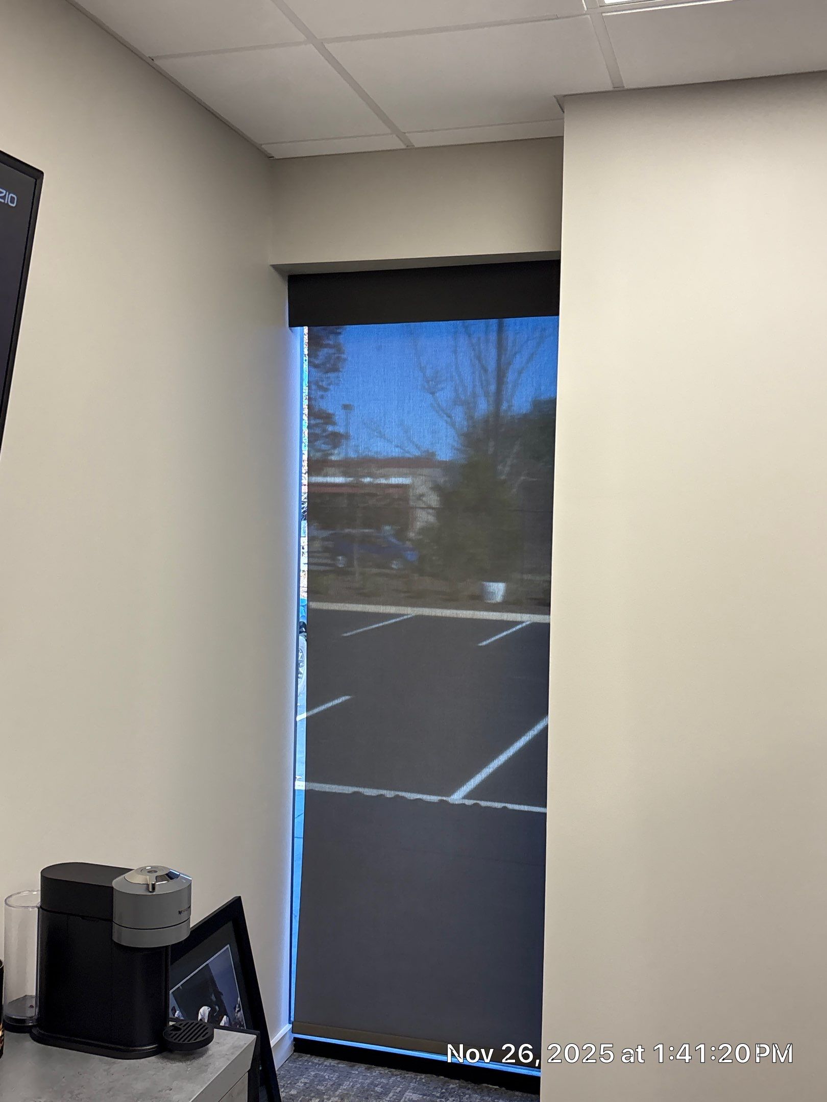 Commercial Roller Shades Project in Huntsville by Blinds and Borders