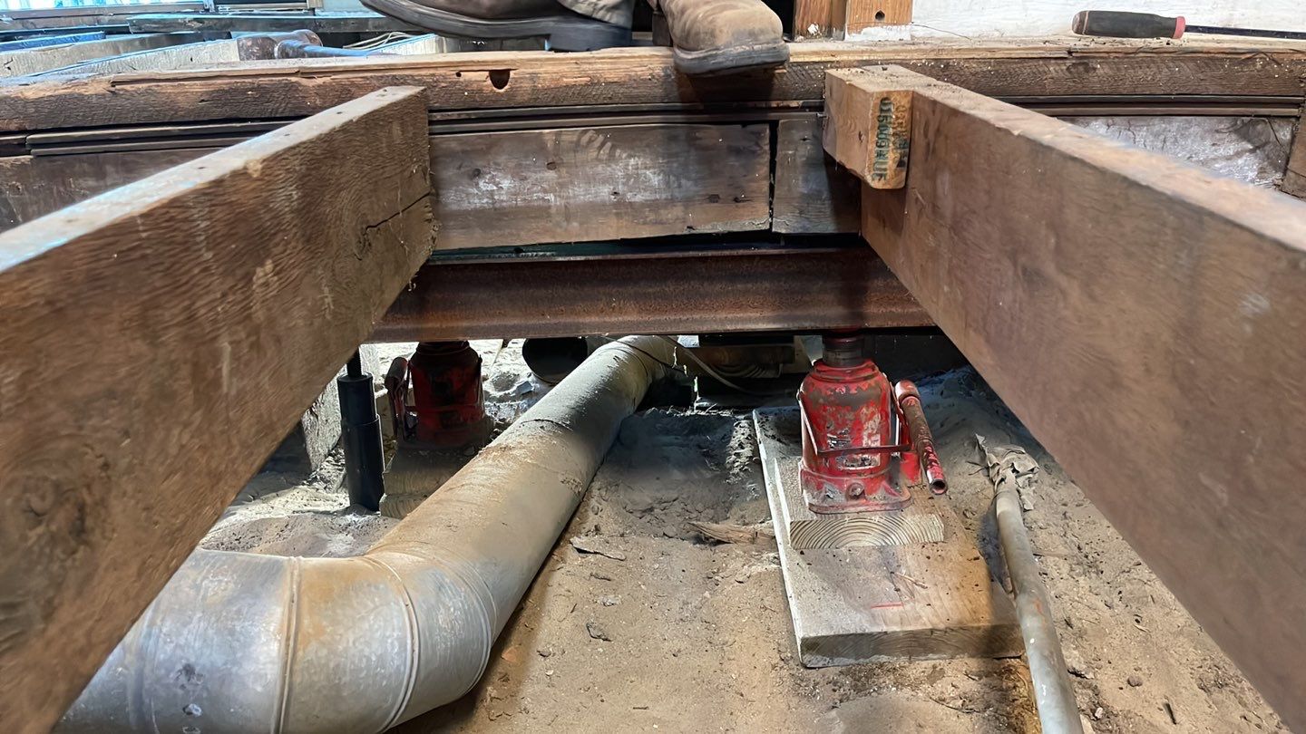 Crawl Space Structural Carpentry: Floor Joist, Beams, & Supports by Toledo Basement Repair 