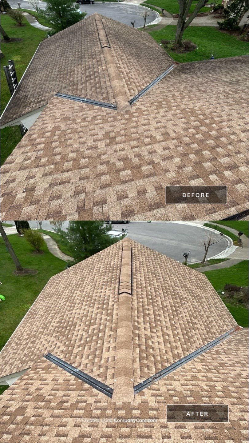 Roof Maxx Residential Before & After Pictures by Roof Maxx of Columbus, OH