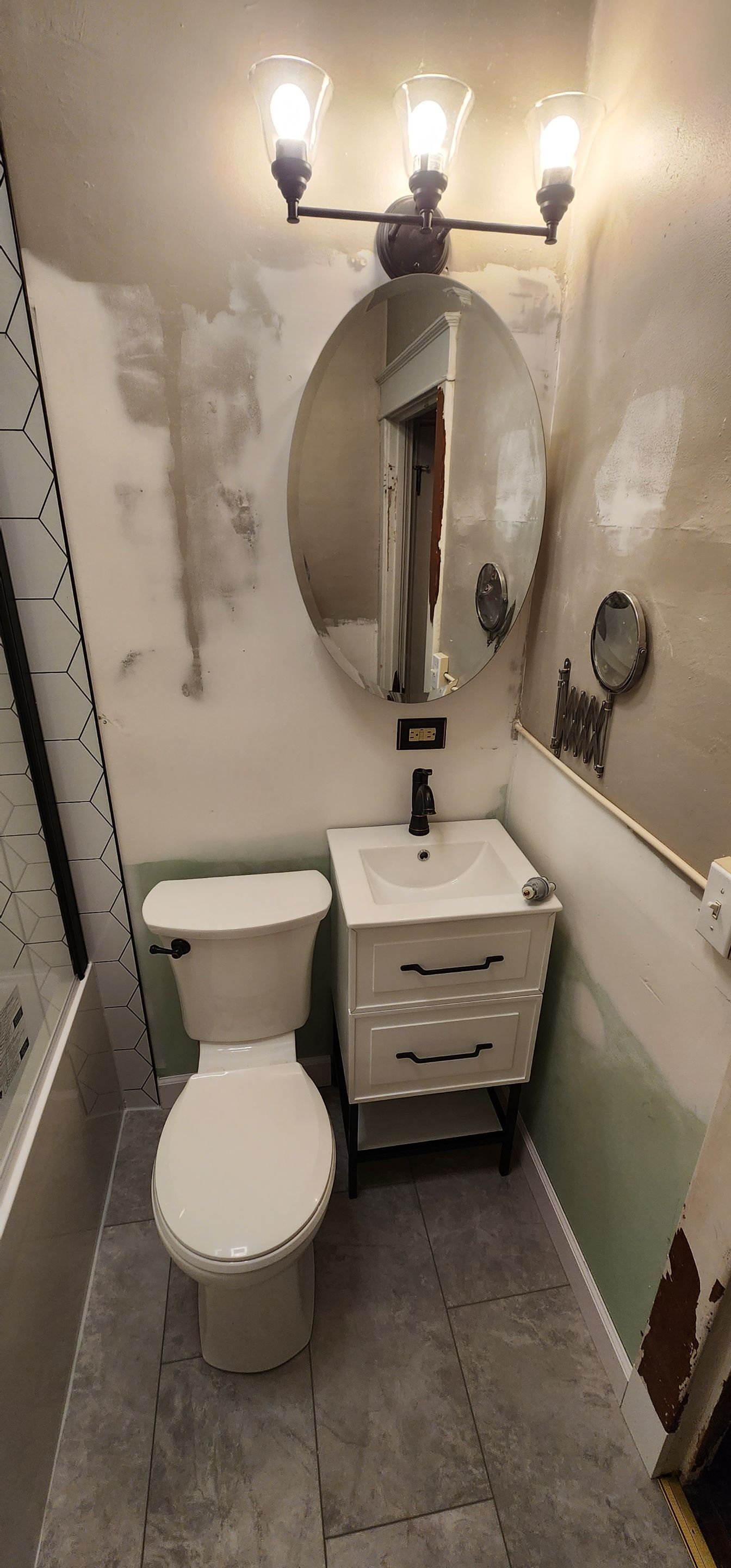 Easy to clean bathroom! Fresh by The Shower Company