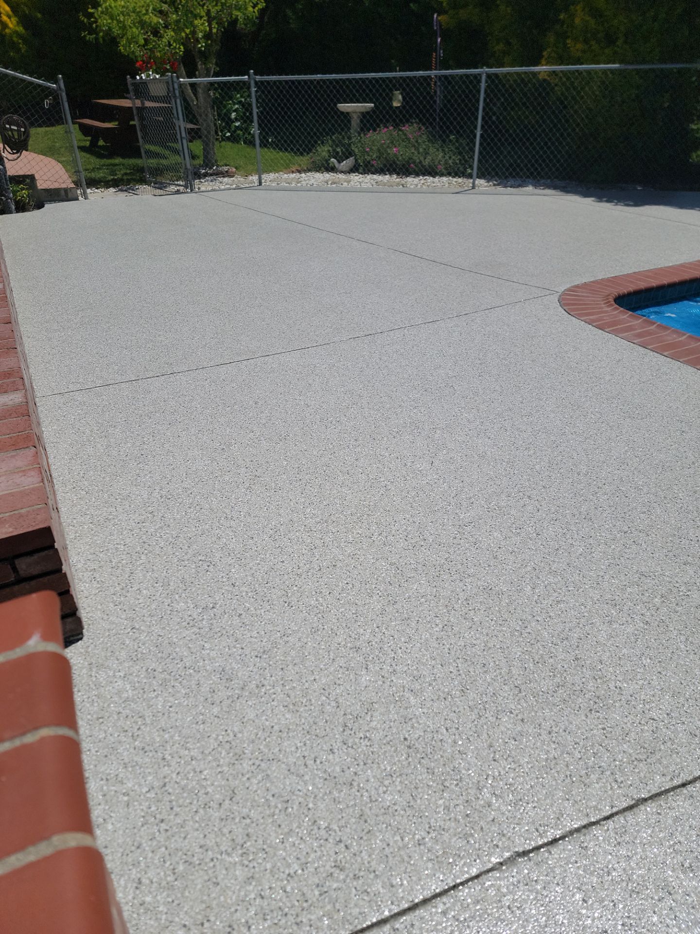 Custom Penntek Mount Everest Coating for Atascadero Pool Deck by MGP Coatings