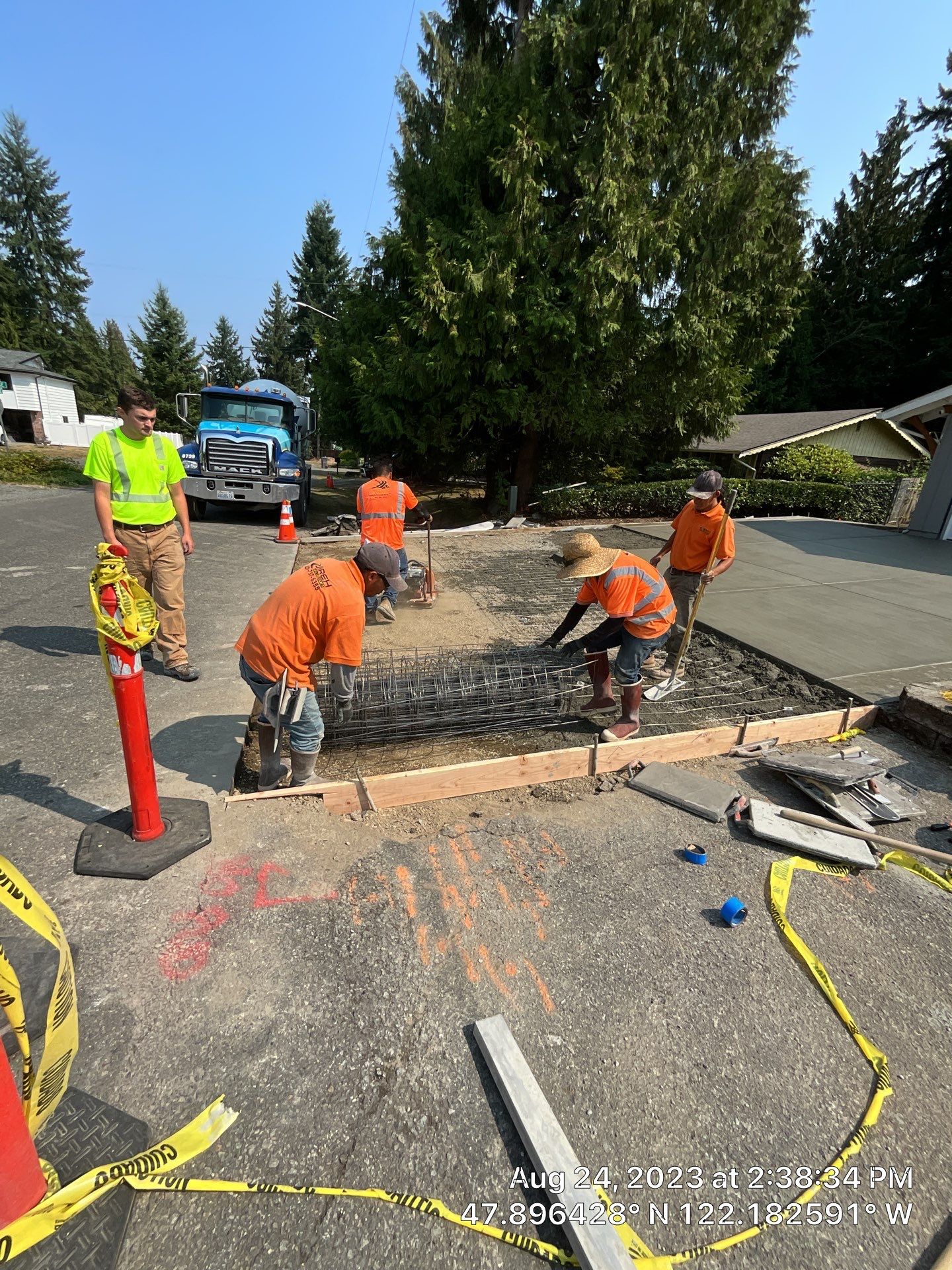 Mike | Driveway Repair, Concrete Project  by Jireh Asphalt & Concrete Inc 