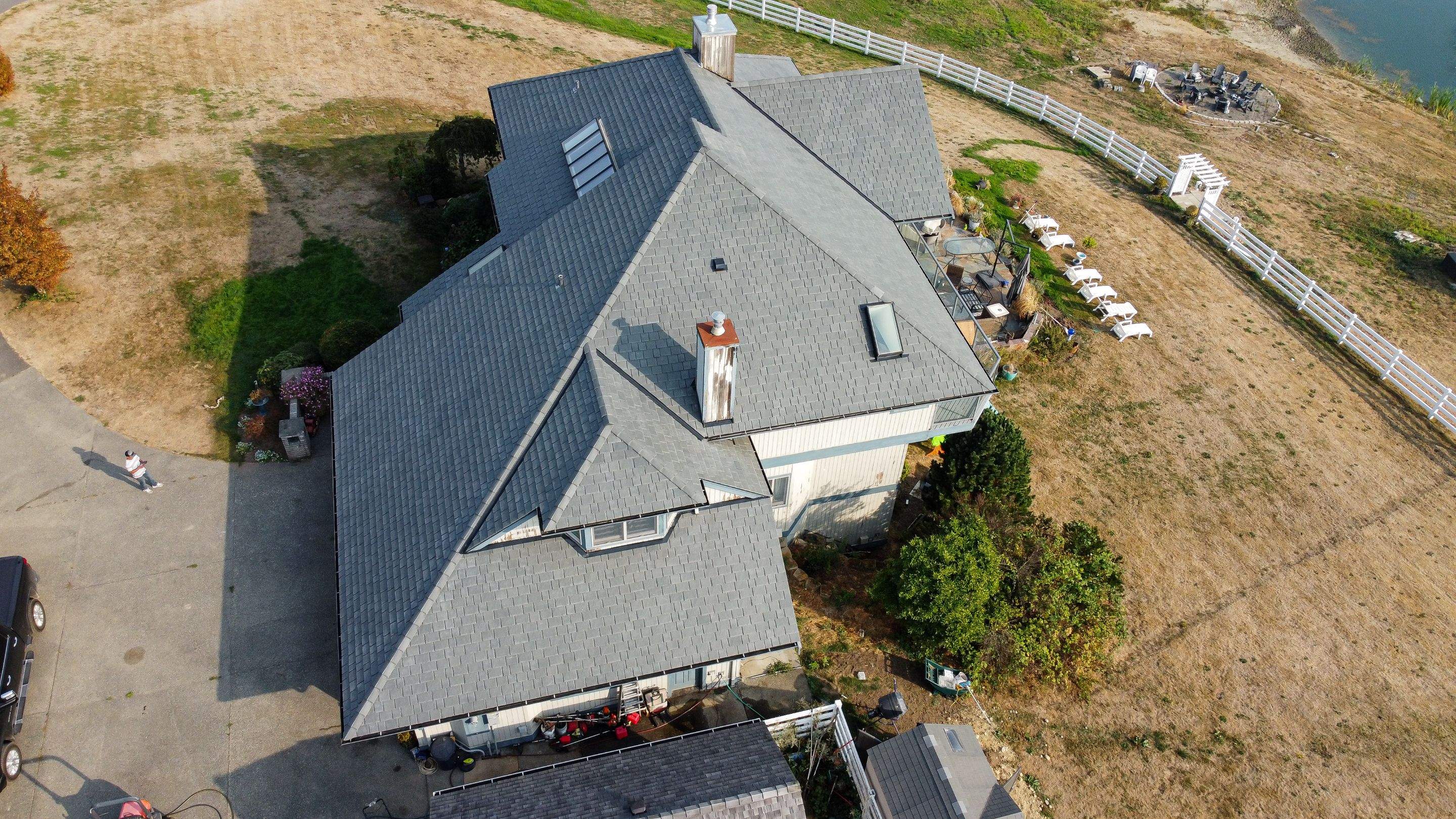 Custer | DaVinci Multi-Width Slate Project by Roofscapes NW