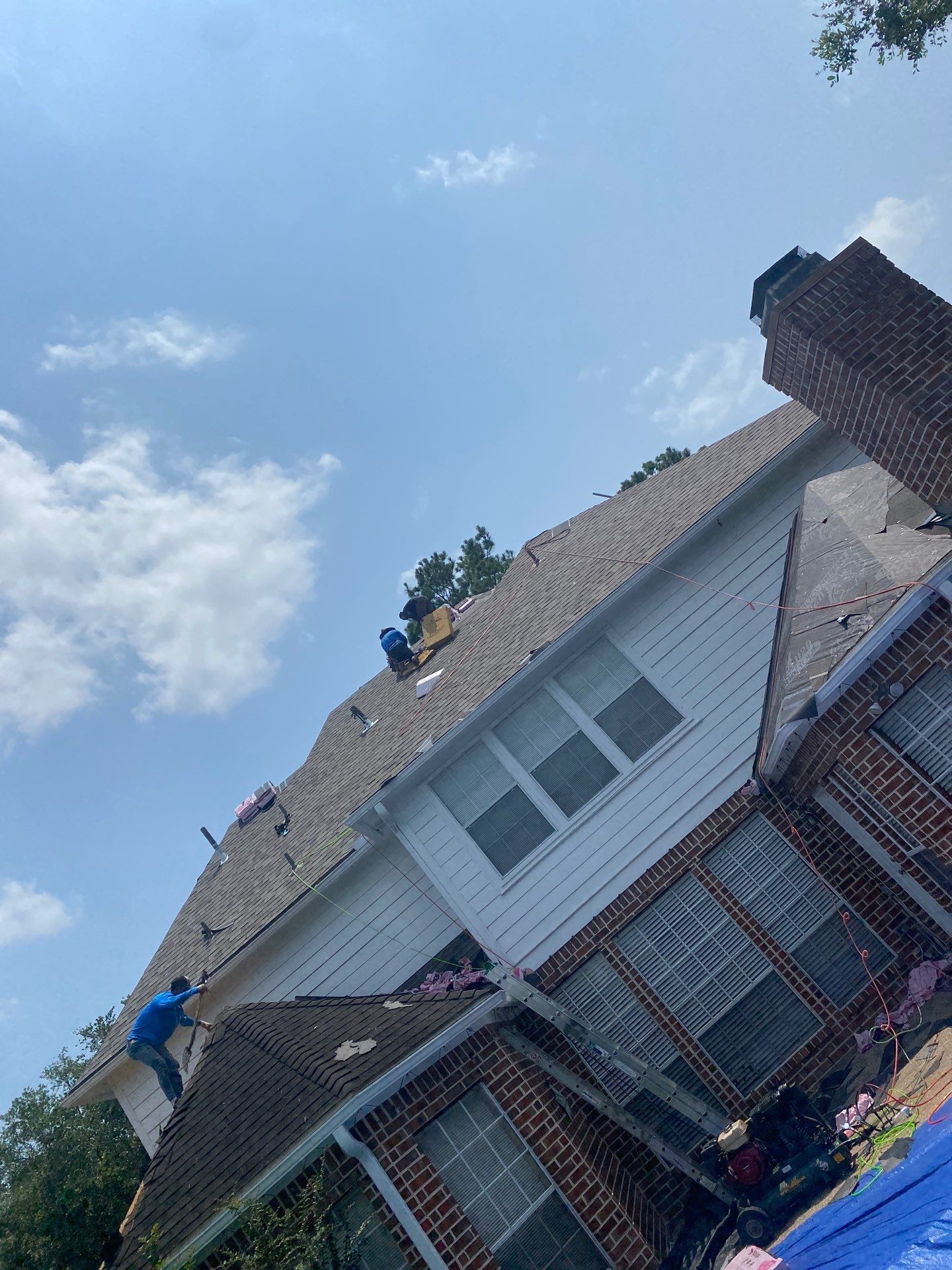 Residential Roofing Repair using Owen's Corning Duration (Lifetime) Shingles by Roof Repair Company