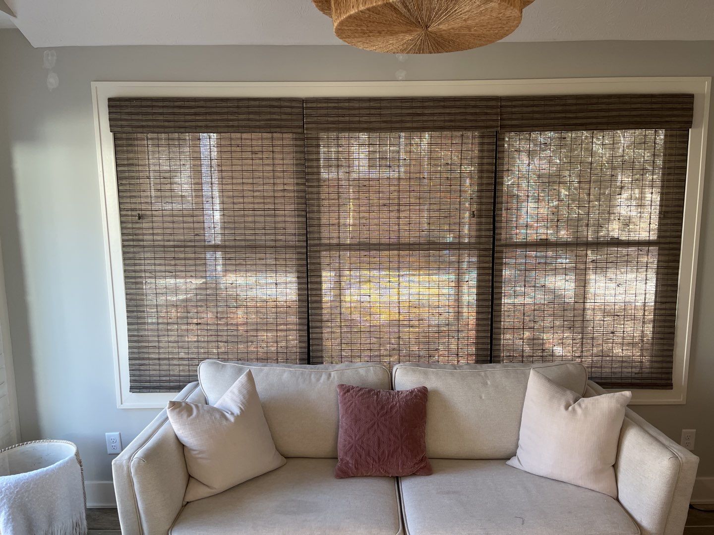 Residential Window Coverings using Provenance Woven Woods by Custom Blinds & Design