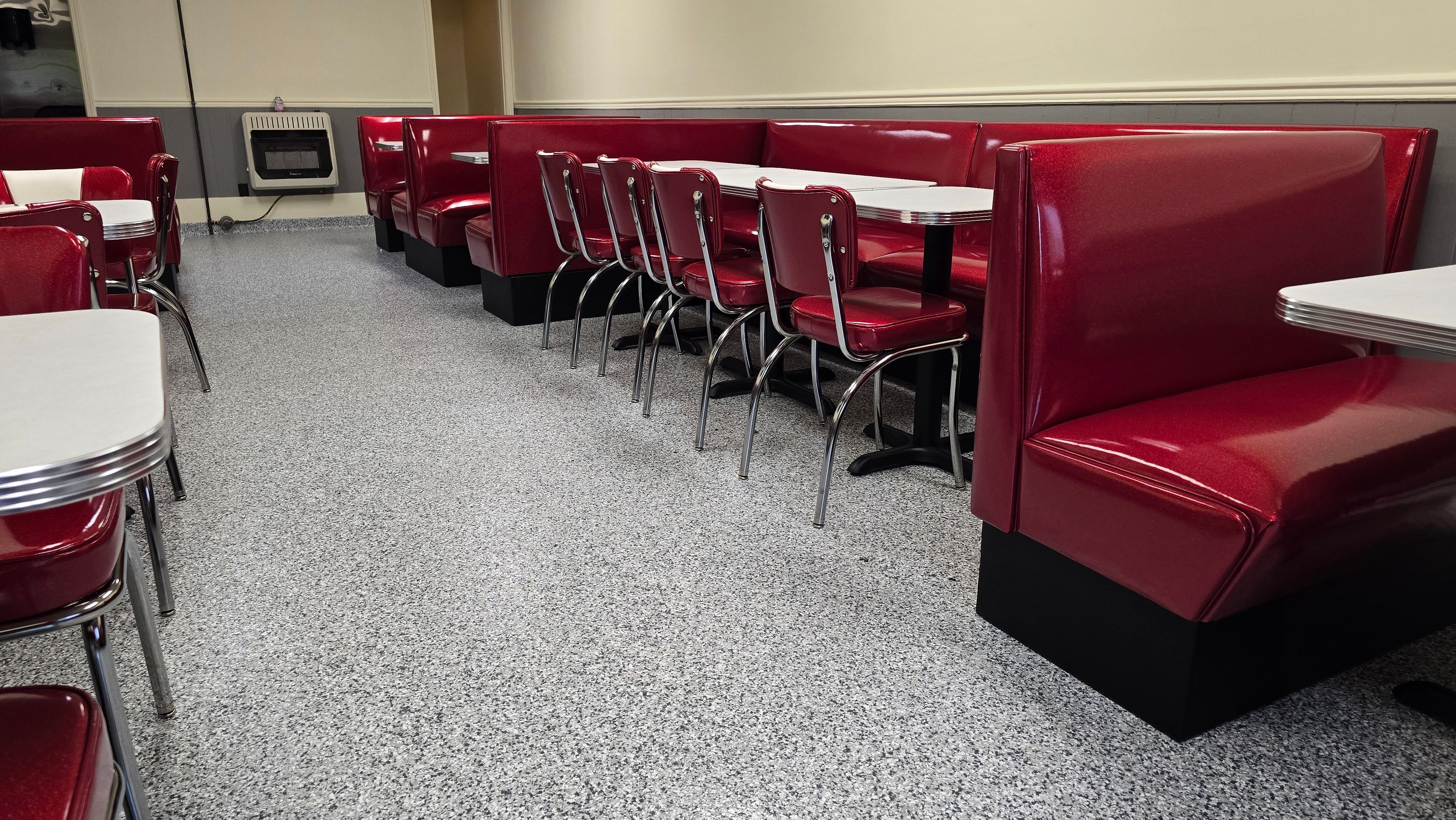 Restaurant Upgrade Using Gravel by Elite Floor Solutions