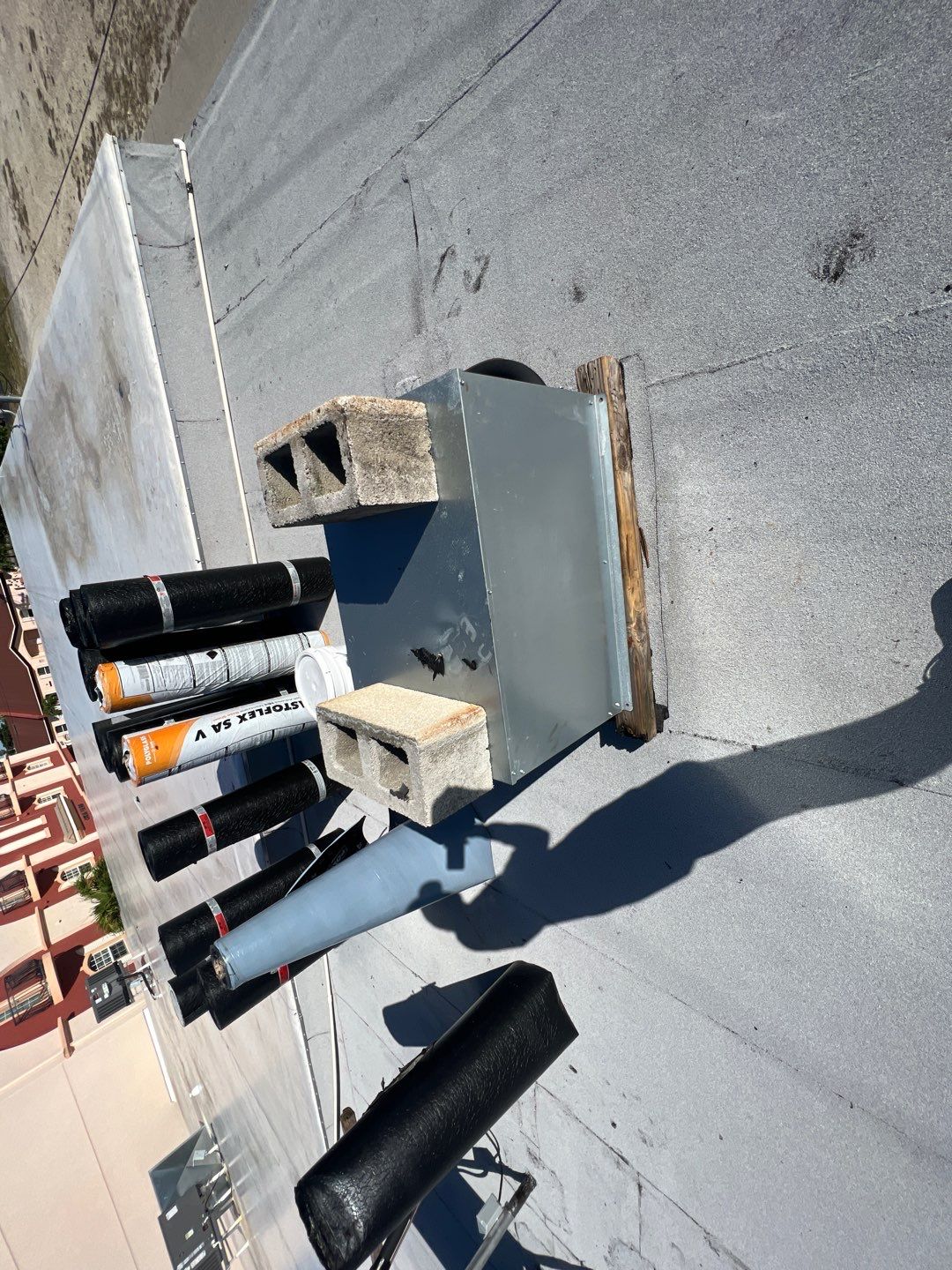 Commercial Roofing Installation using BUR by Four Peaks Roofing