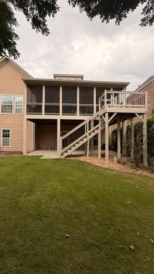 Complete Exterior Home Painting and Porch Refresh in Smyrna