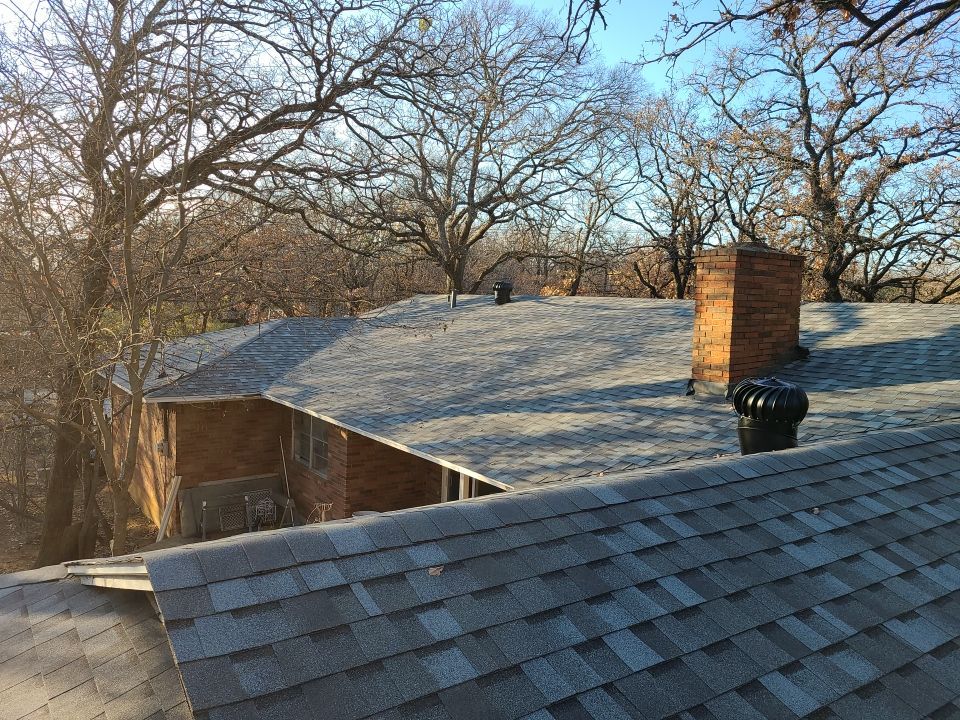 Residential Roofing Installation using ATLAS Pinnacle Pristine Shingles by Harvey Roofing & Construction