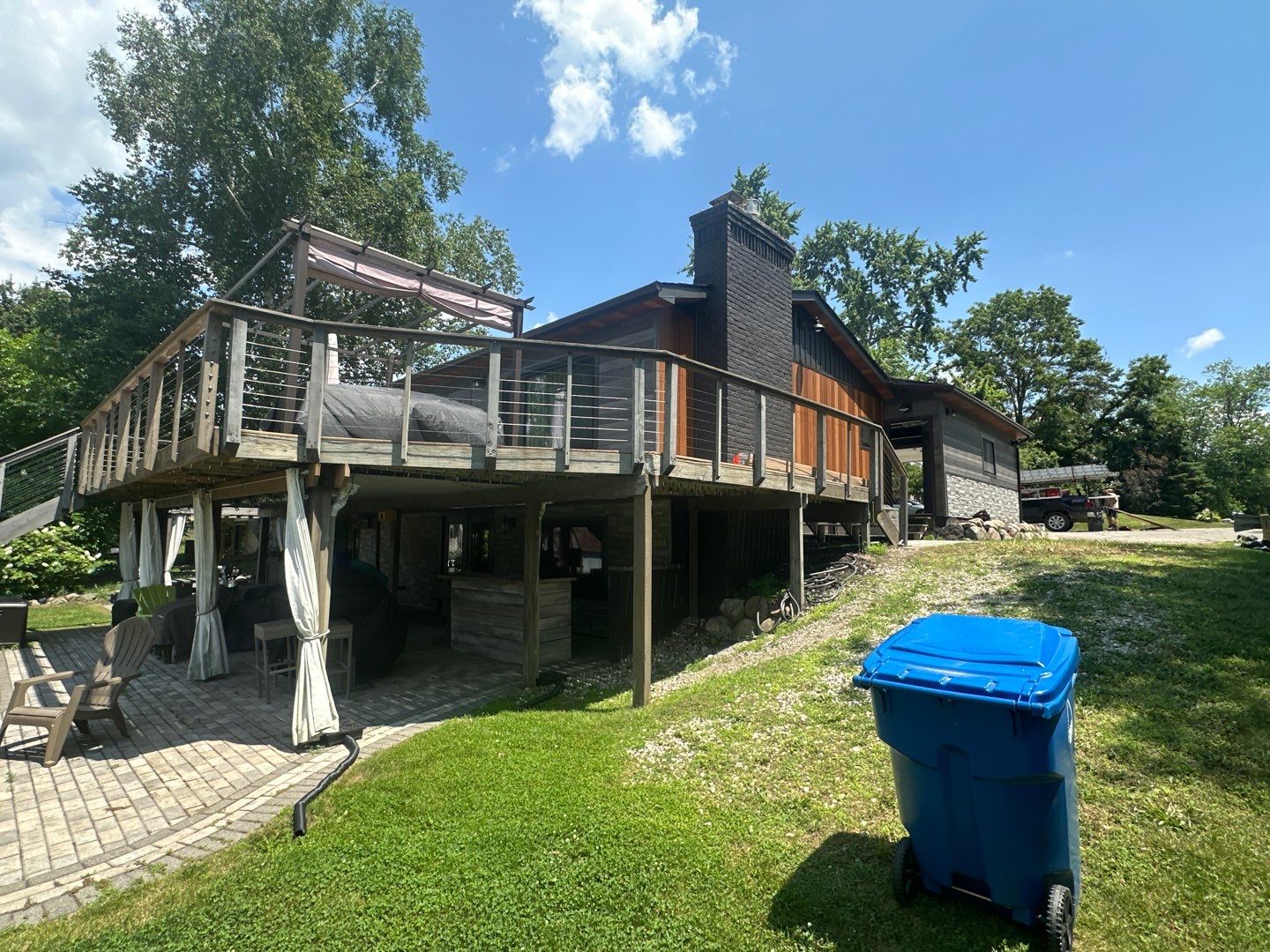 Siding Replacement using Alside Gray Oak by 180 Contractors
