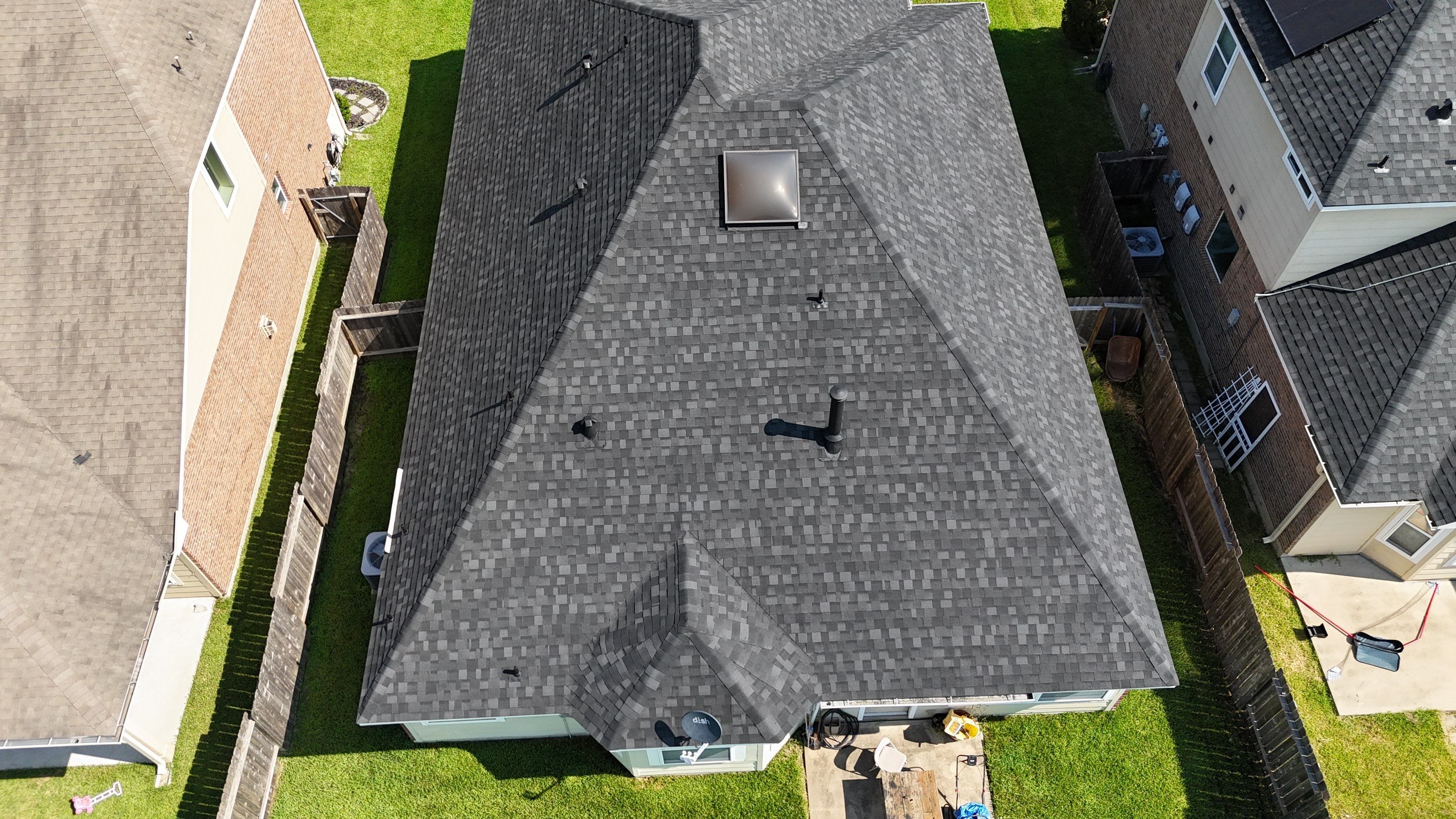 Residential Roofing Installation using IKO Dynasty in Cypress by Core Four Roofing