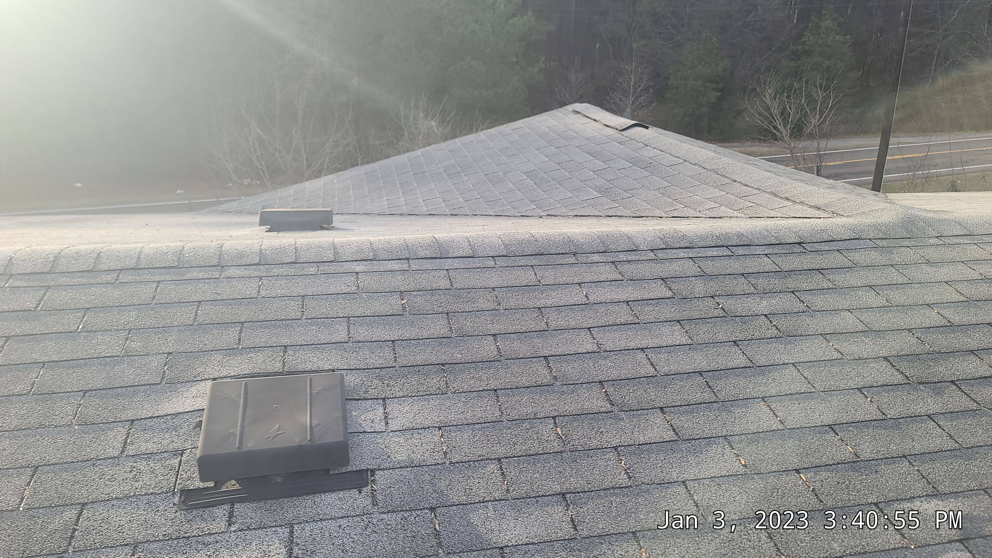 Residential Roofing Installation using 29 gauge metal by Hostetler Roofing