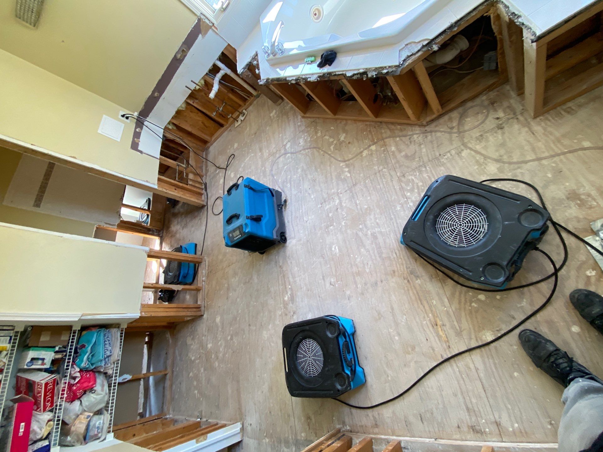 Project in Canton by EzDry Water Mitigation & Property Restoration