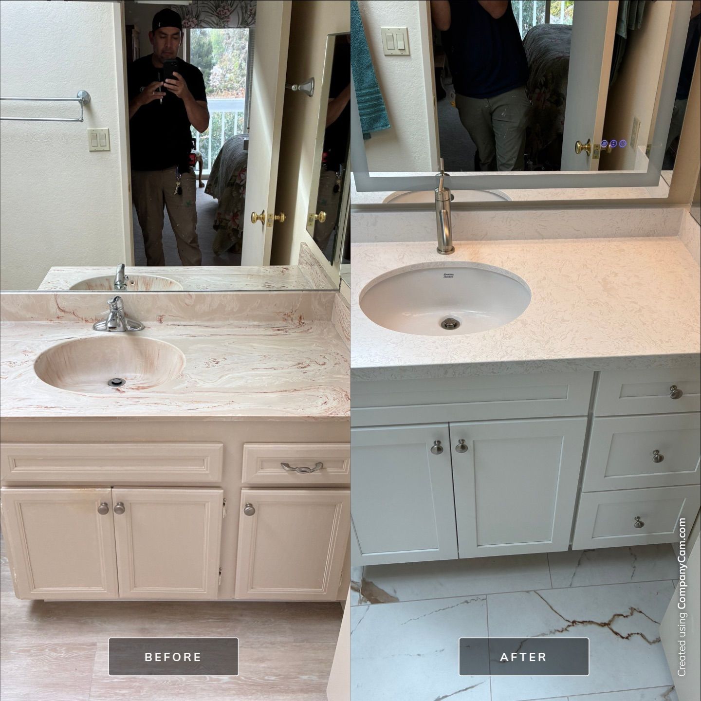 Project in Encinitas by Re-Bath San Diego
