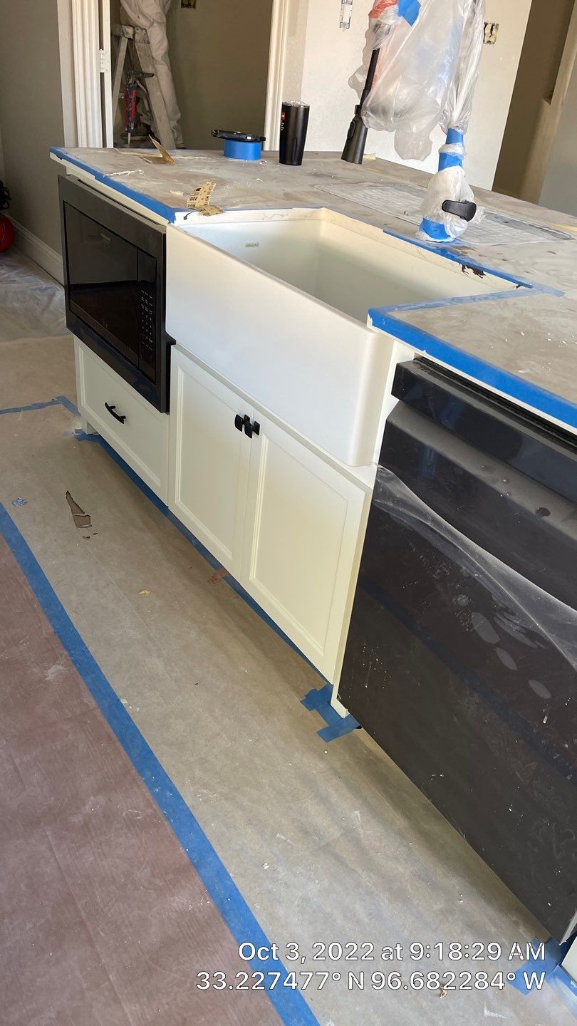 Custom cabinetry Kitchen Remodel by SLM General Contractors & Roofing