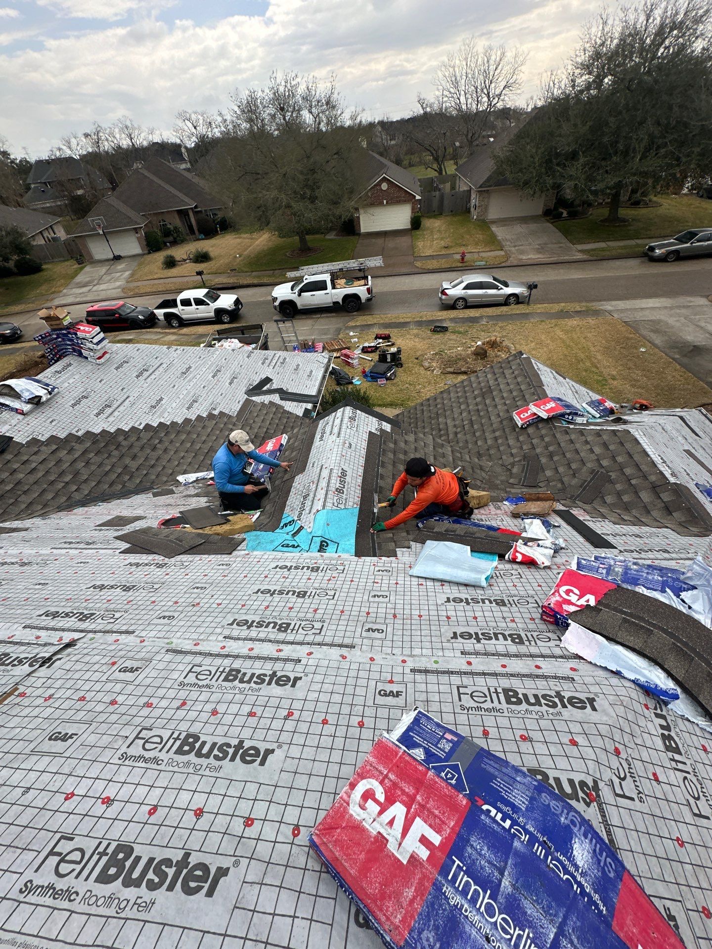 Roof Replacement in League City TX by Roof Repair Company
