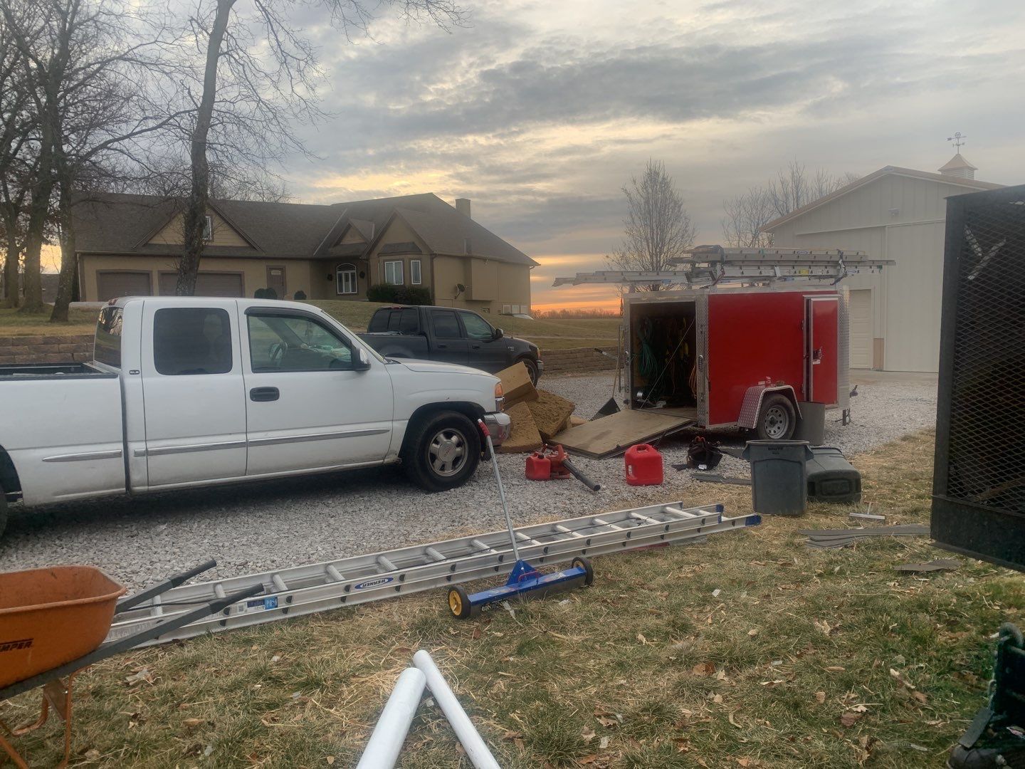 Residential Roofing Installation using GAF Timberline roof by EEC  Windows, Siding & Roofing 