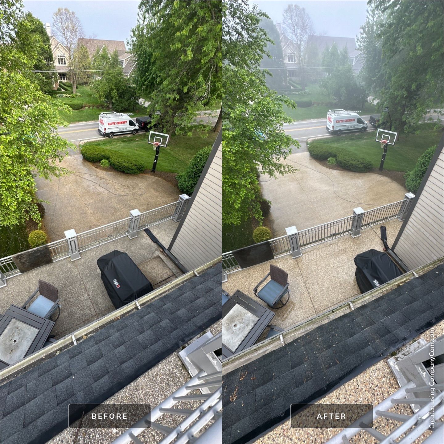 Project in Pleasant Prairie by Simmons Power & Soft Washing